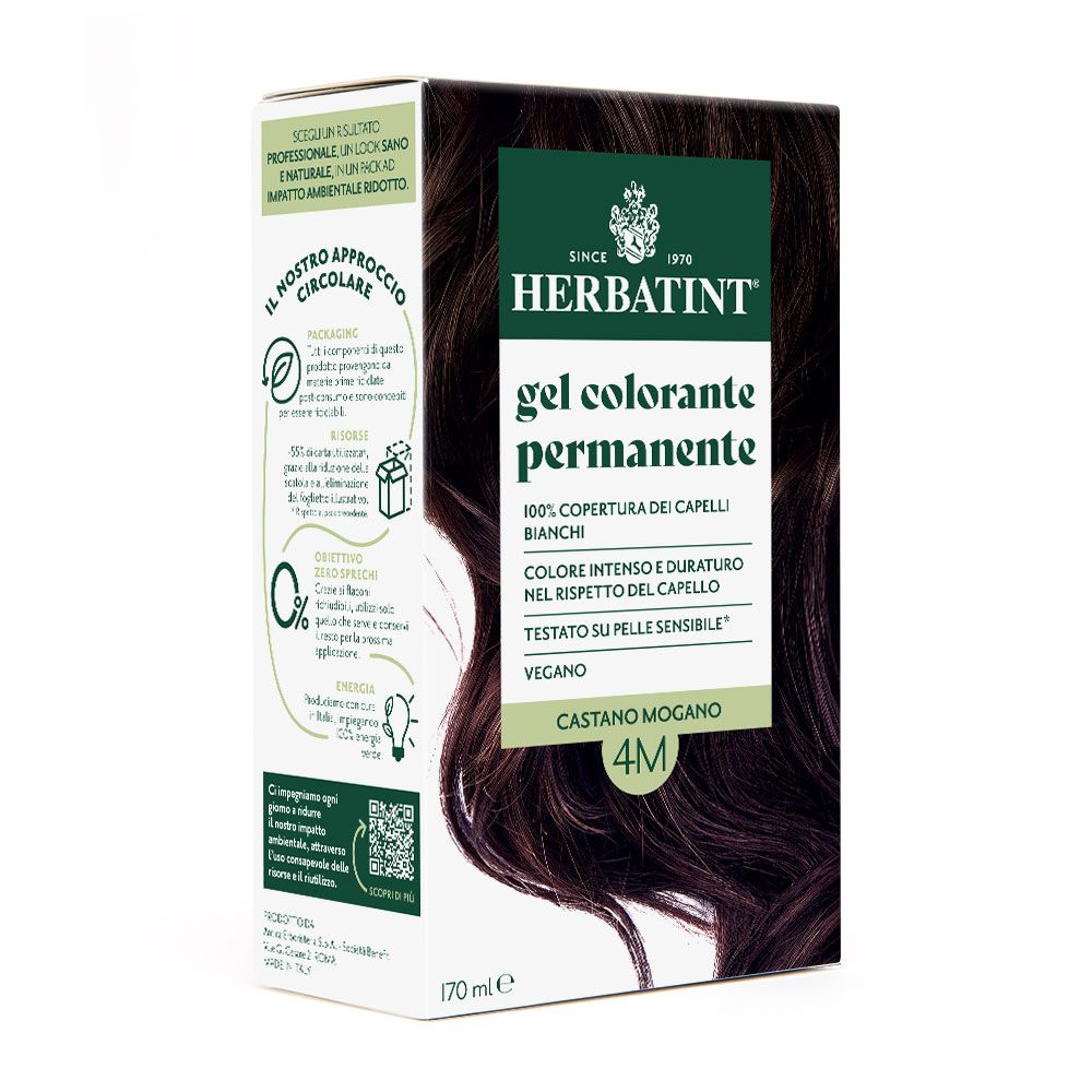 Herbatint Gel Colorante Permanente 4M Castano Mogano