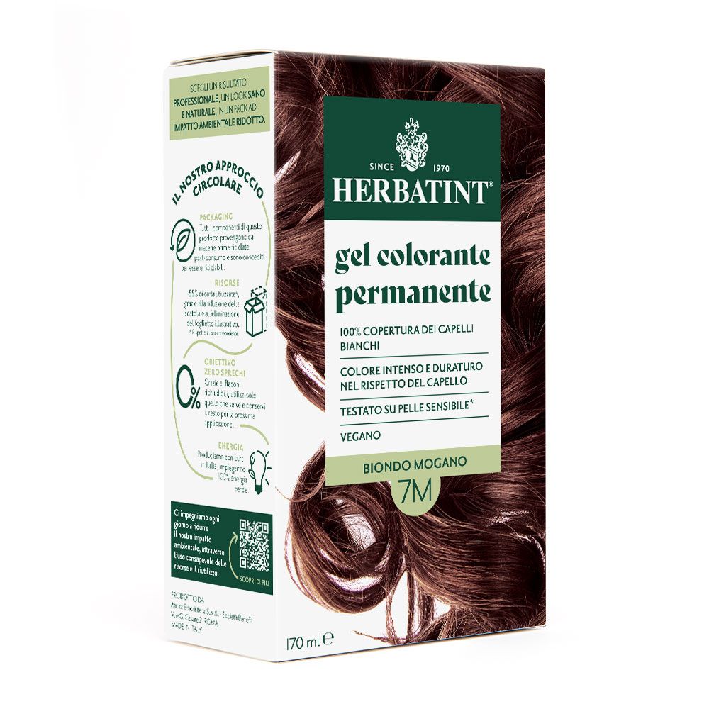Herbatint Gel Colorante Permanente 7M Biondo Mogano