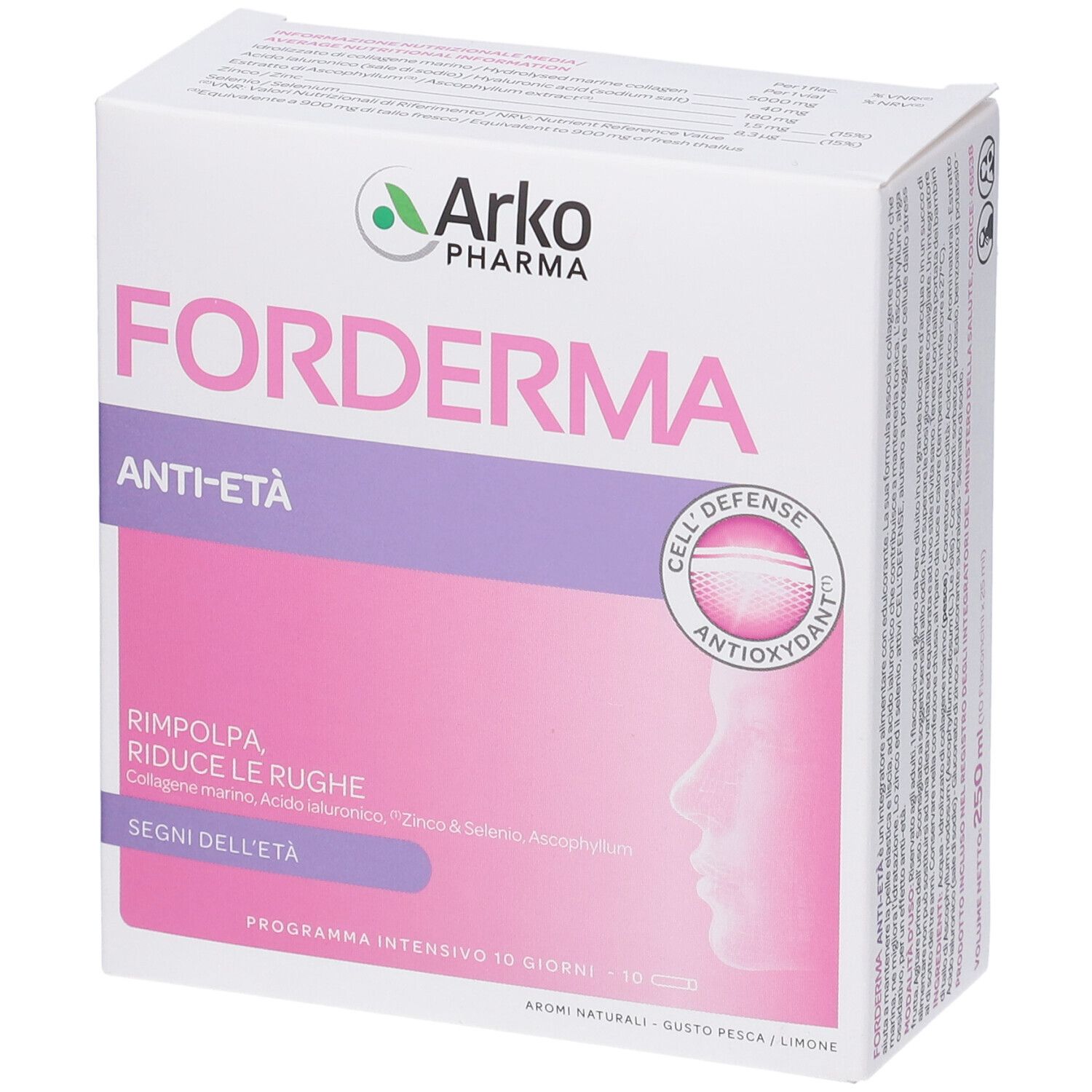 Forderma Anti-eta' Flaconcini