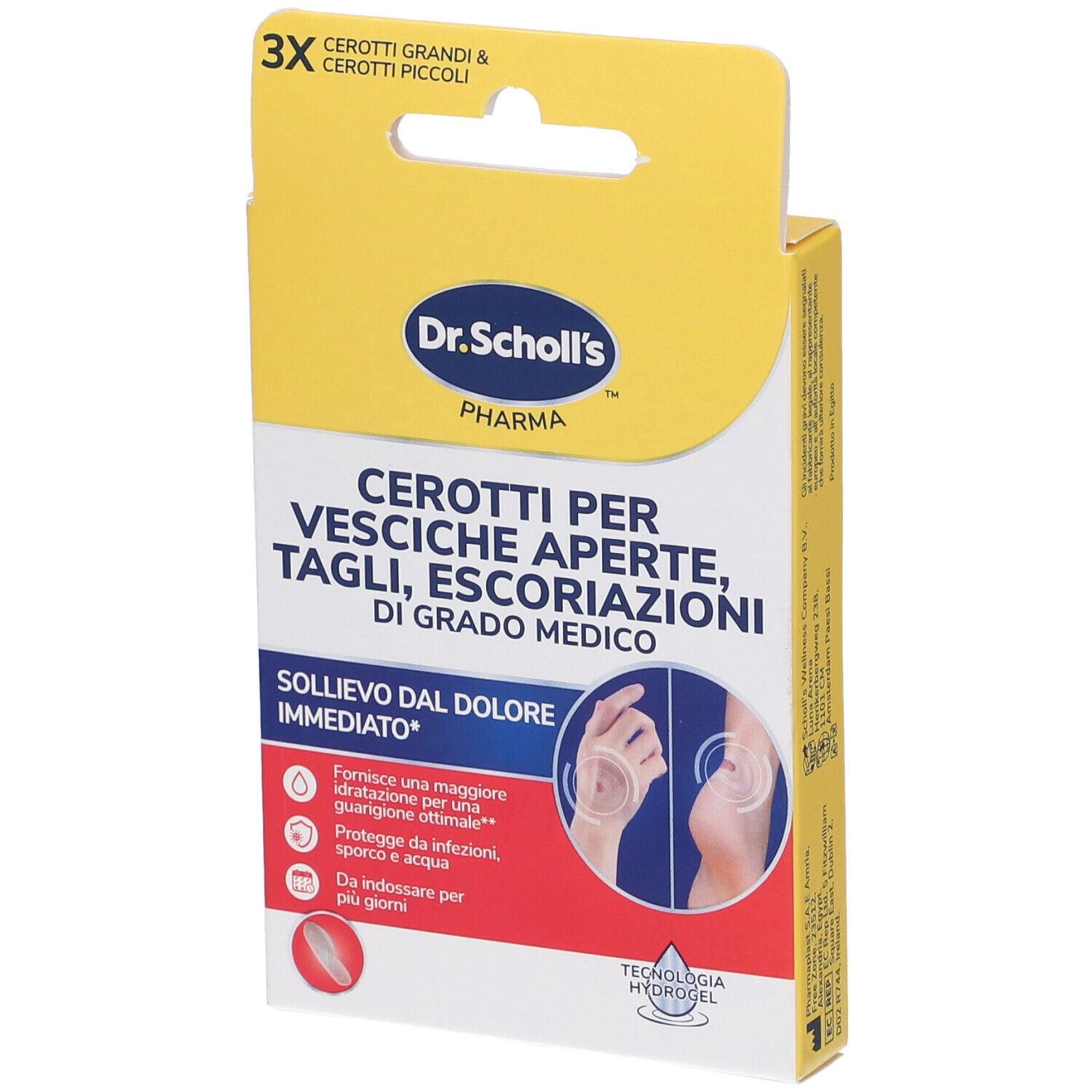 Dr. Scholl's Cerotti Per Vesciche Tagli ed Escoriazioni