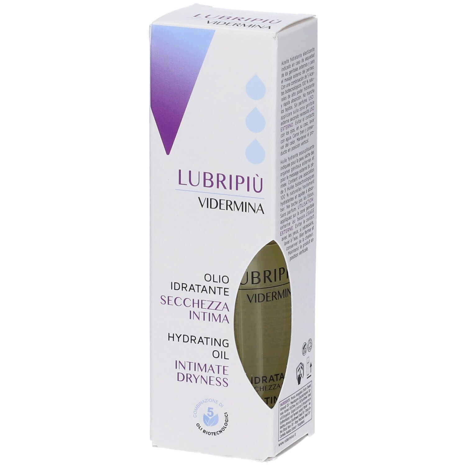 Vidermina Lubripiu' Olio Idrat 30 ml Öl