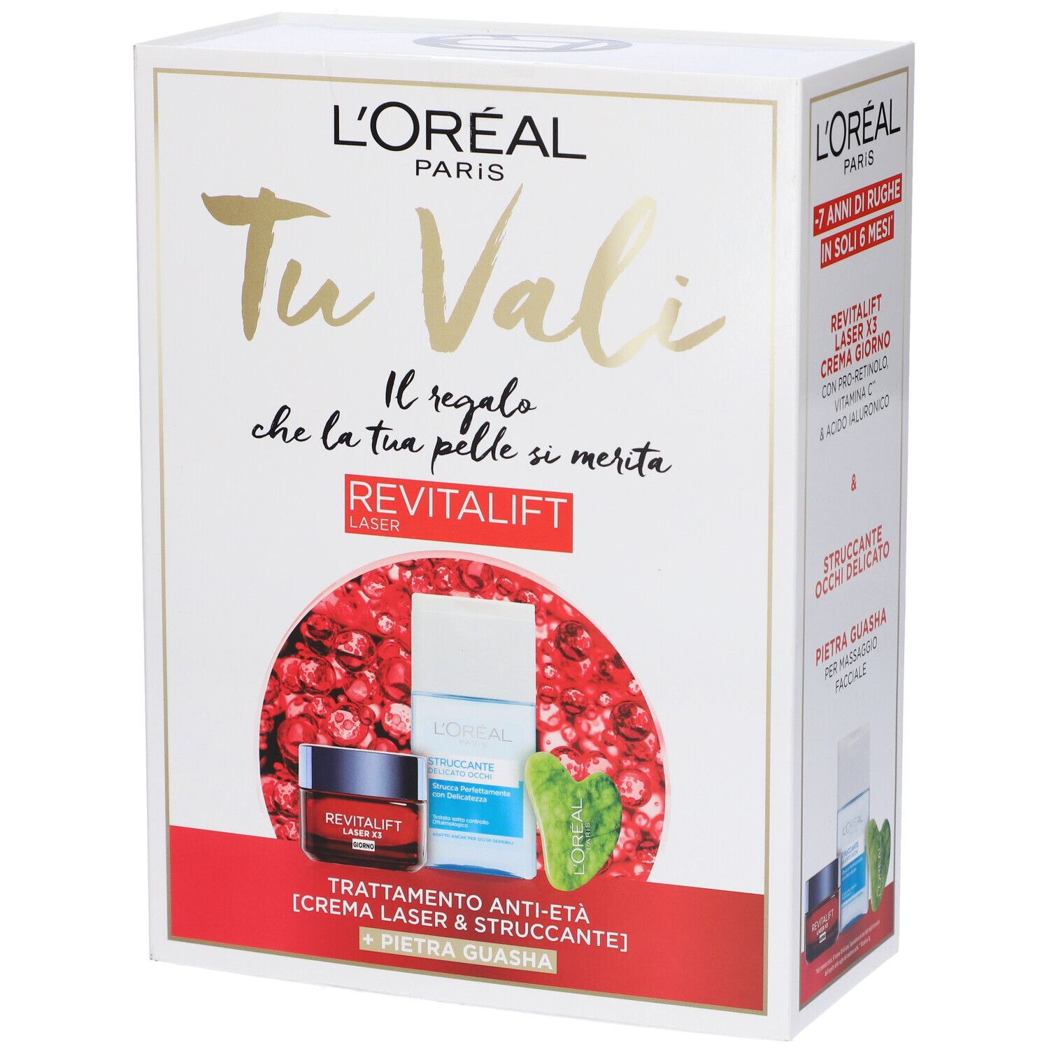 L´Oreal Paris Set Revitalift Laser X3 Crema Trattamento Profondo Antietá Giorno + Struccante Occhi Delicato
