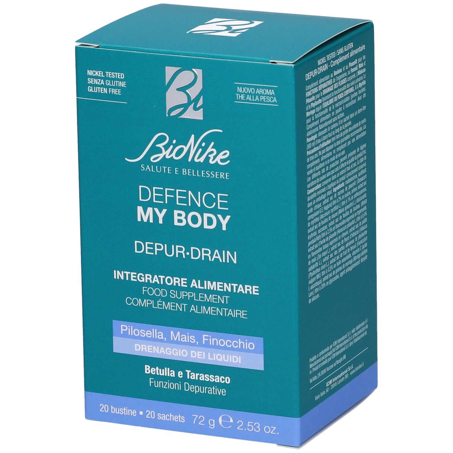 Bionike Defence My Body Depur-Drain Bustine - risparmia il 10% con il codice: bionike10