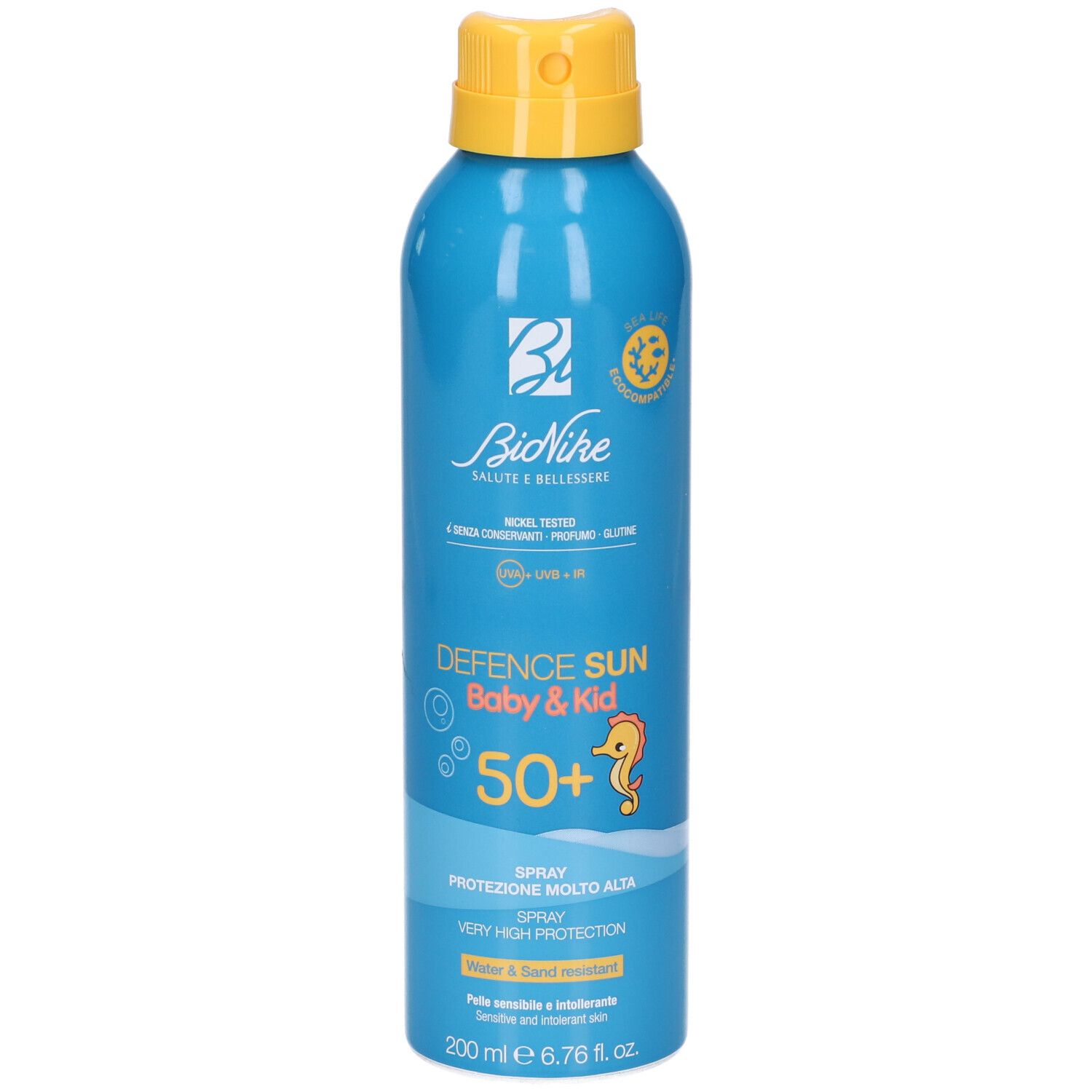 BioNike Defence Sun Pro-Repair 4D SPF 50+ Baby & Kid Spray Protezione Molto Alta per Bambini