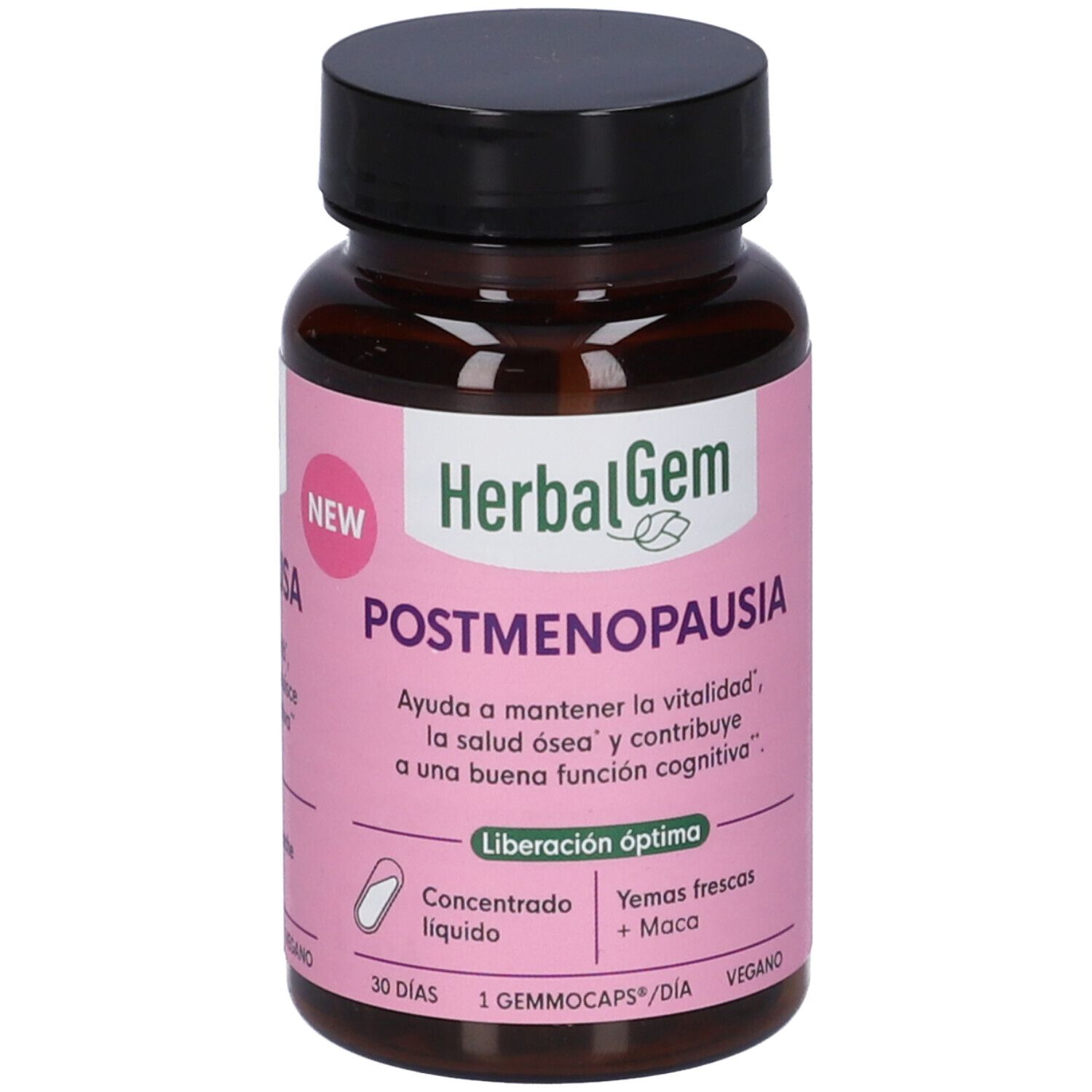 Herbalgem Gemmocaps Bio Integratore Alimentare Postmenopausa 30 Compresse - Immagine 3