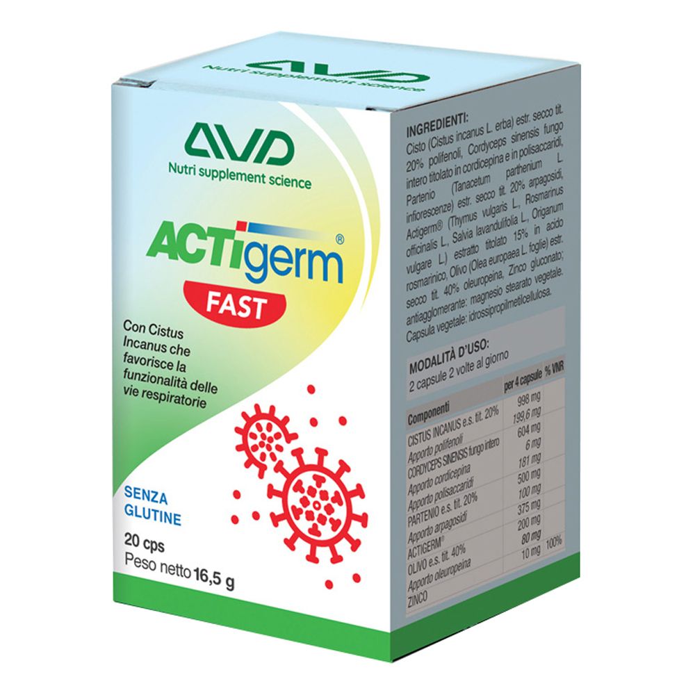 Actigerm Fast 20 Capsule - Immagine 7