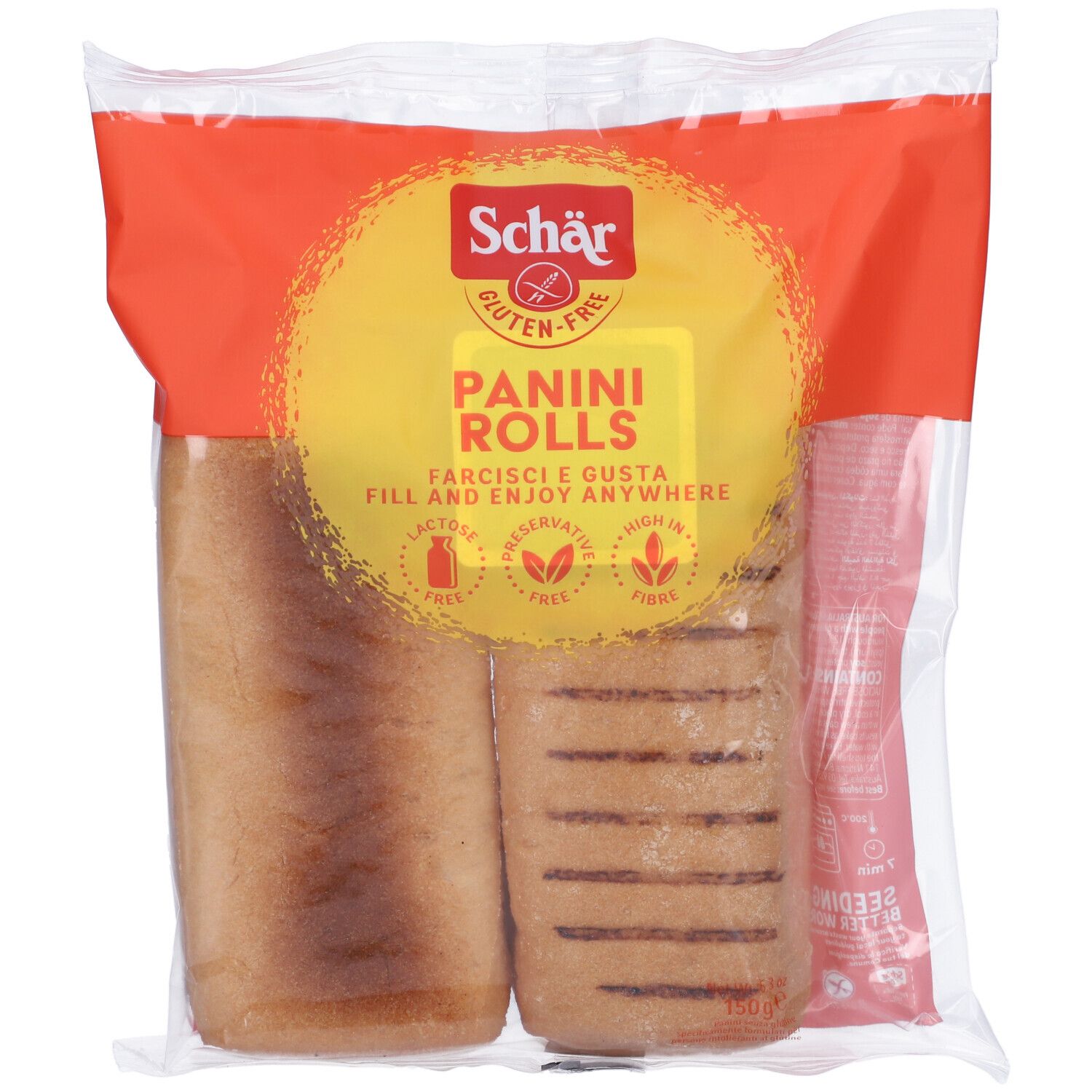Schar Panini Rolls 2 Pezzi
