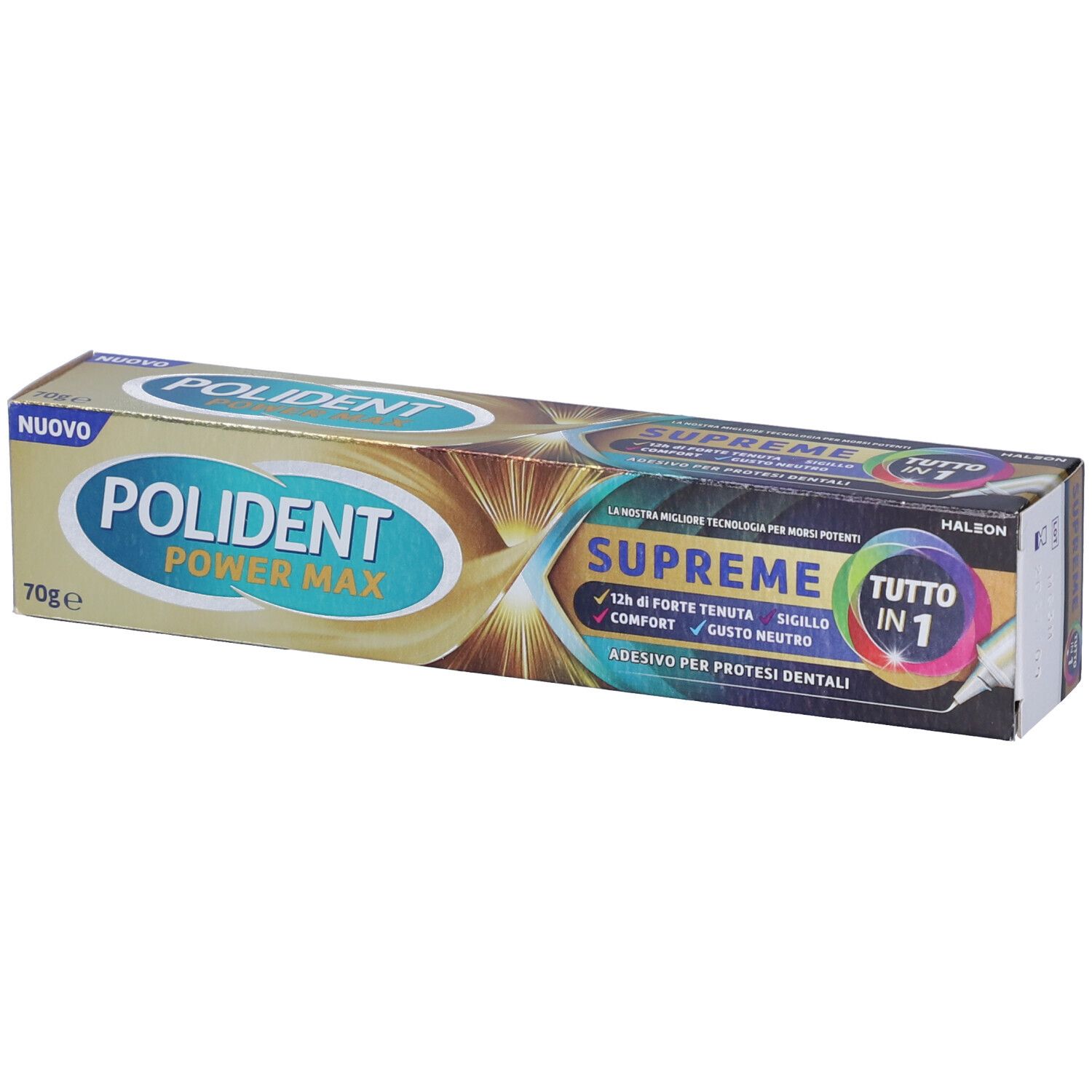 Polident Power Max Supreme Tutto in 1 Crema Adesiva Protesi 70 g