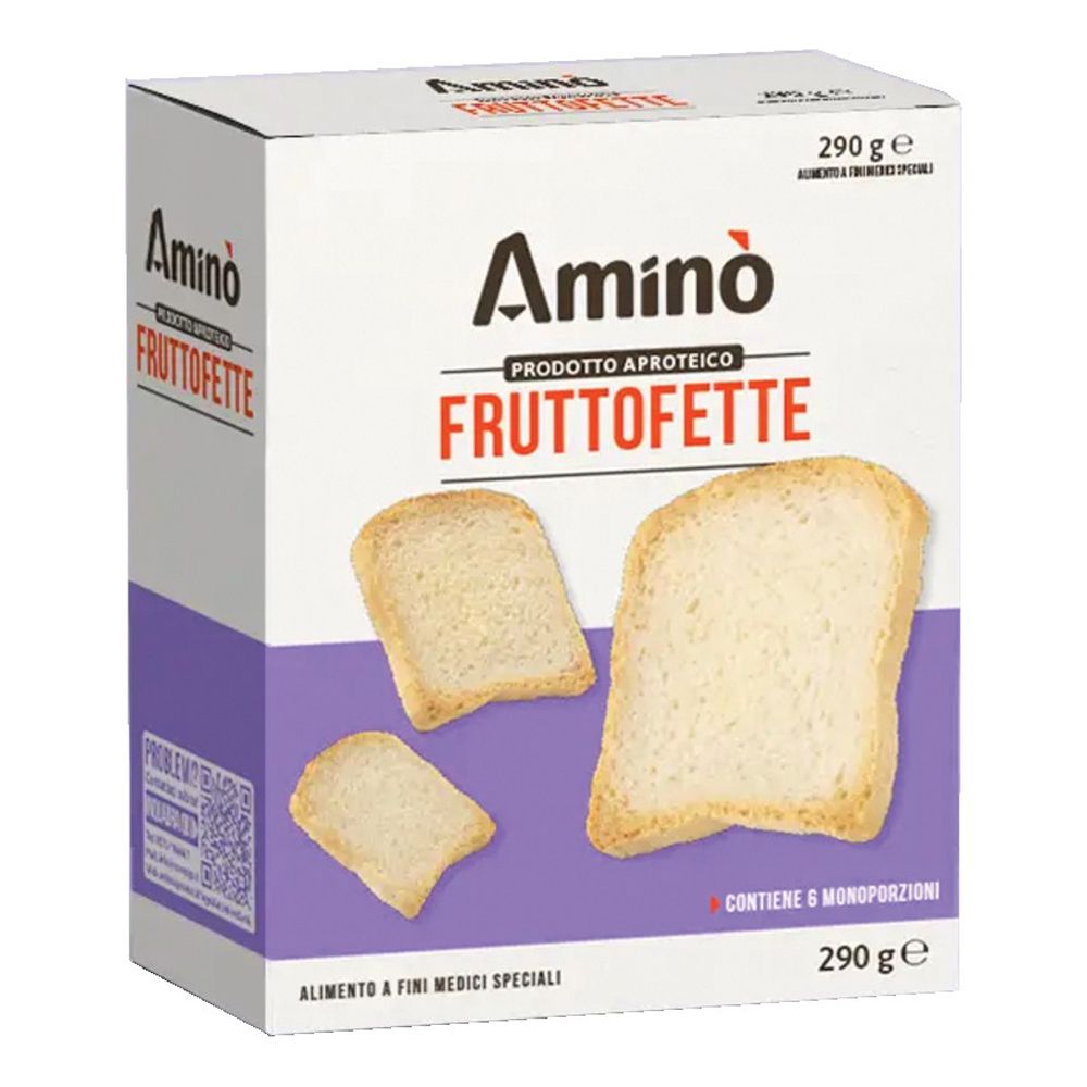 AMINO Fruttofette - Fette biscottate aproteiche 290 g - Immagine 8