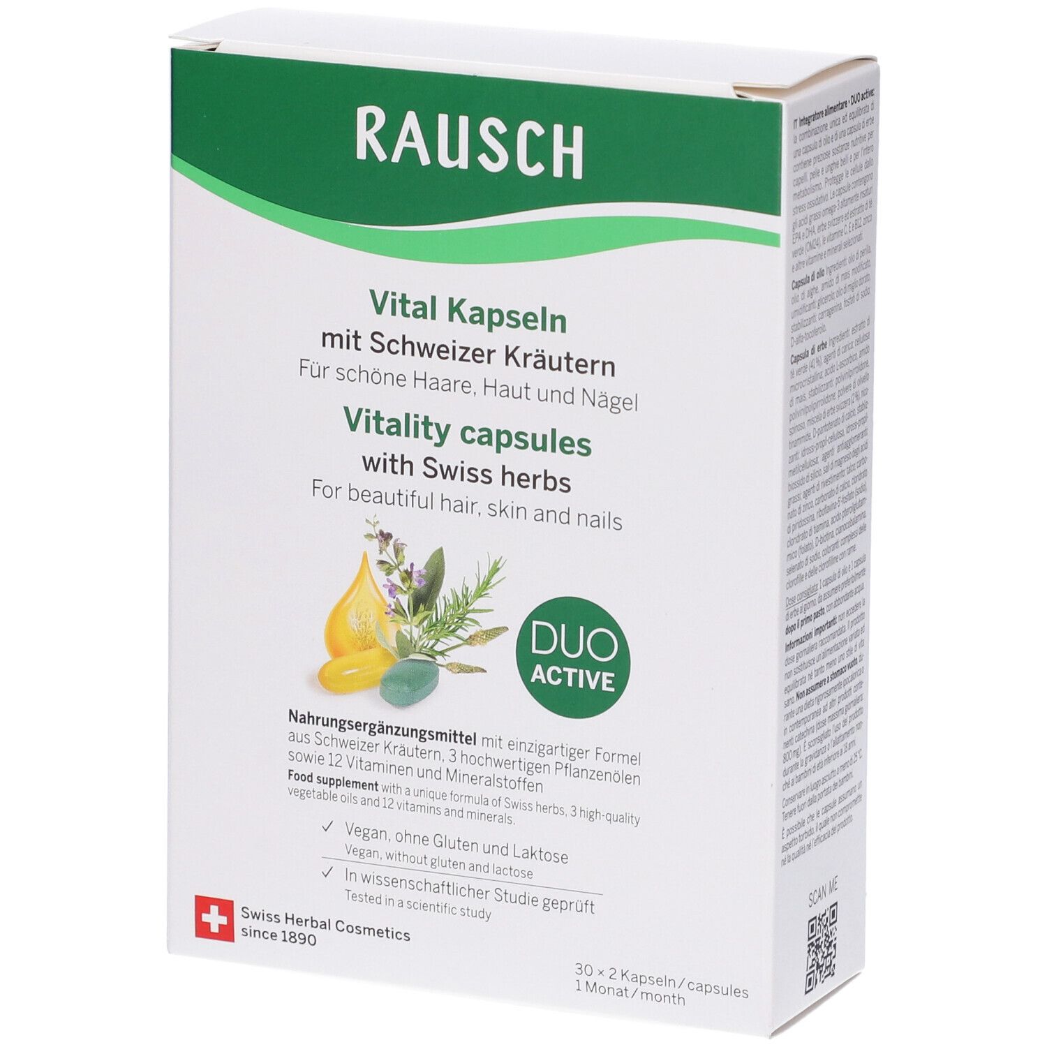 Rausch Capsule Vitalita' Alle Erbe Svizzere Capsule