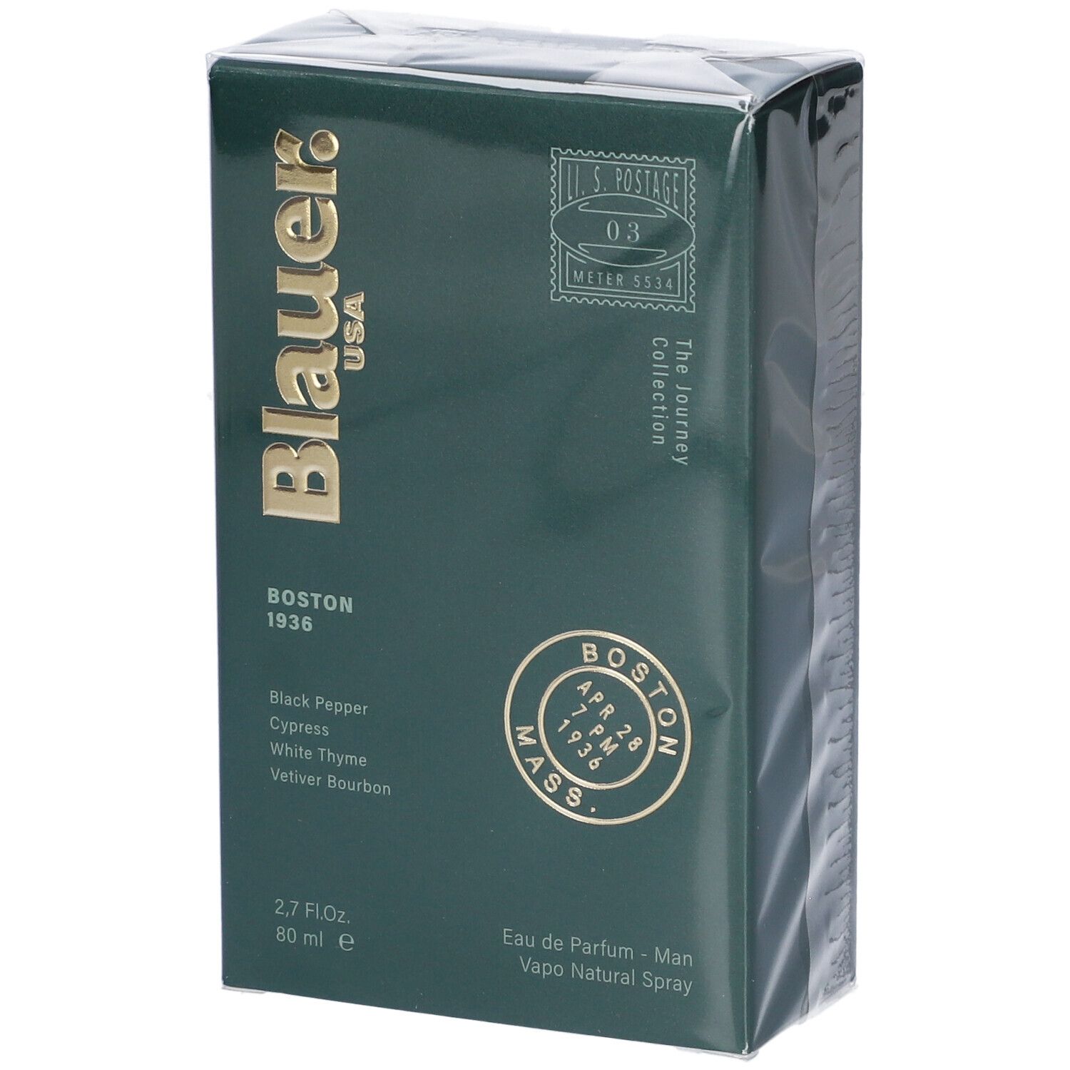 The Journey Collection Boston 1936 Eau De Parfum Uomo Vapo Natural Spray