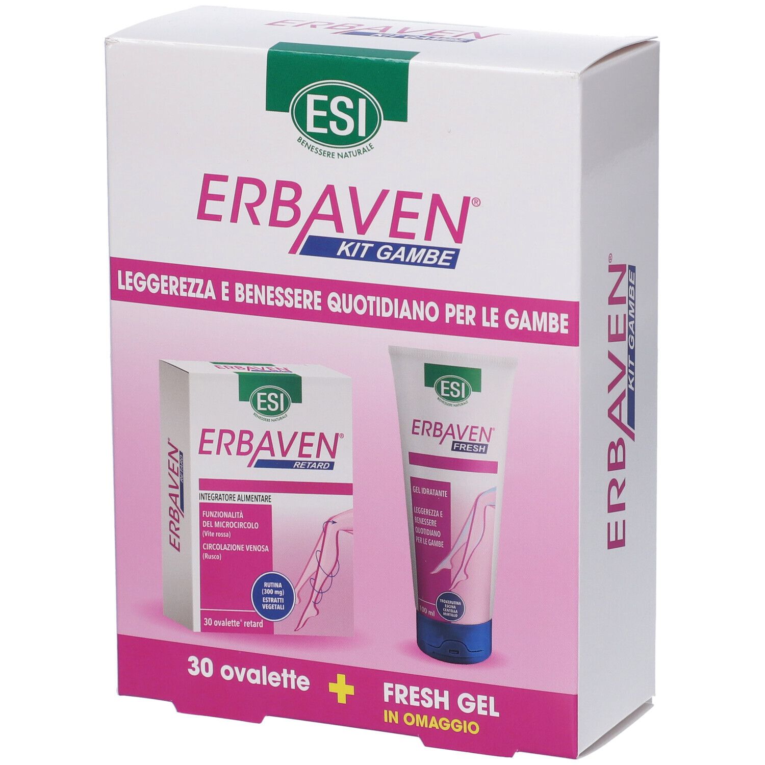 ESI Erbaven Kit Gambe Ovalette + Gel- Risparmia il 10% con il codice: esi0926