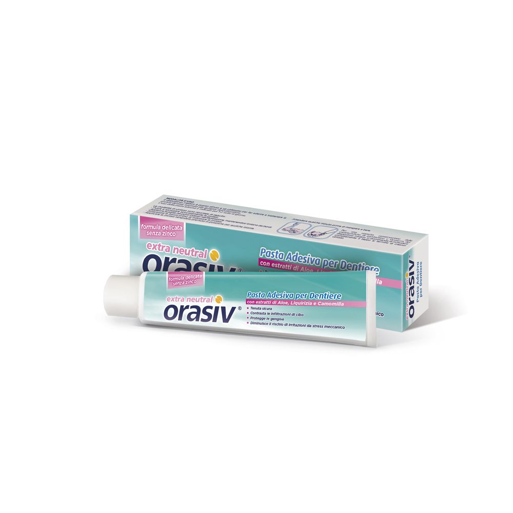 Orasiv Extra Neutral Pasta Adesiva per Dentiere