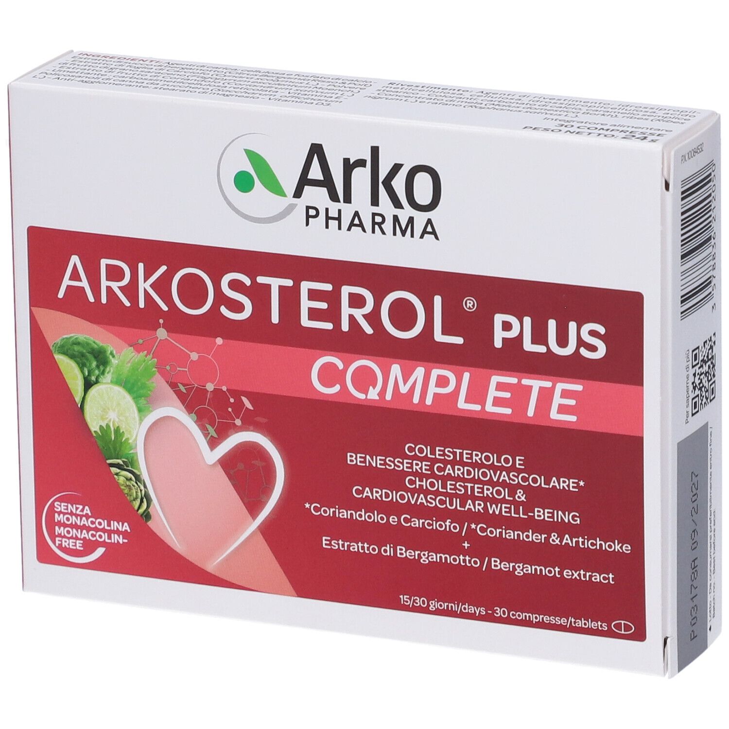 Arko Pharma Arkosterol Plus Complete Compresse 24 g