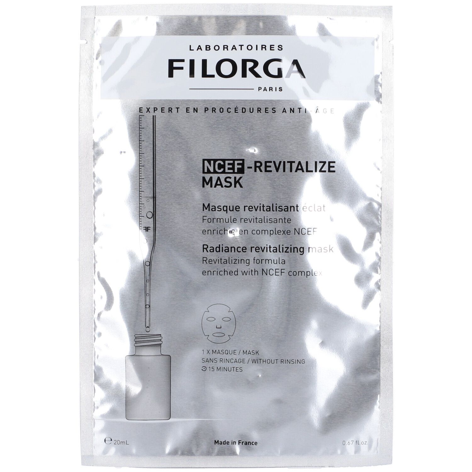 Filorga Ncef Revitalize Mask Maschera Rivitalizzante 20Ml - Immagine 8