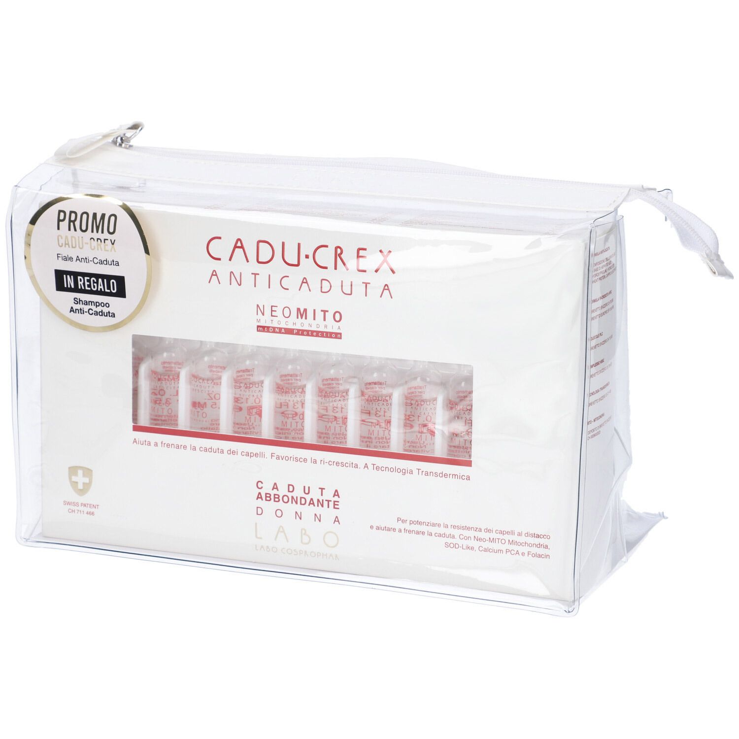 Promo Cadu-Crex Neo Mito Caduta Abbondante Donna 20 Fiale Da 3,5 Ml+ Omaggio Shampoo 150 Ml - risparmia il 20% con il codice: SWISSE20