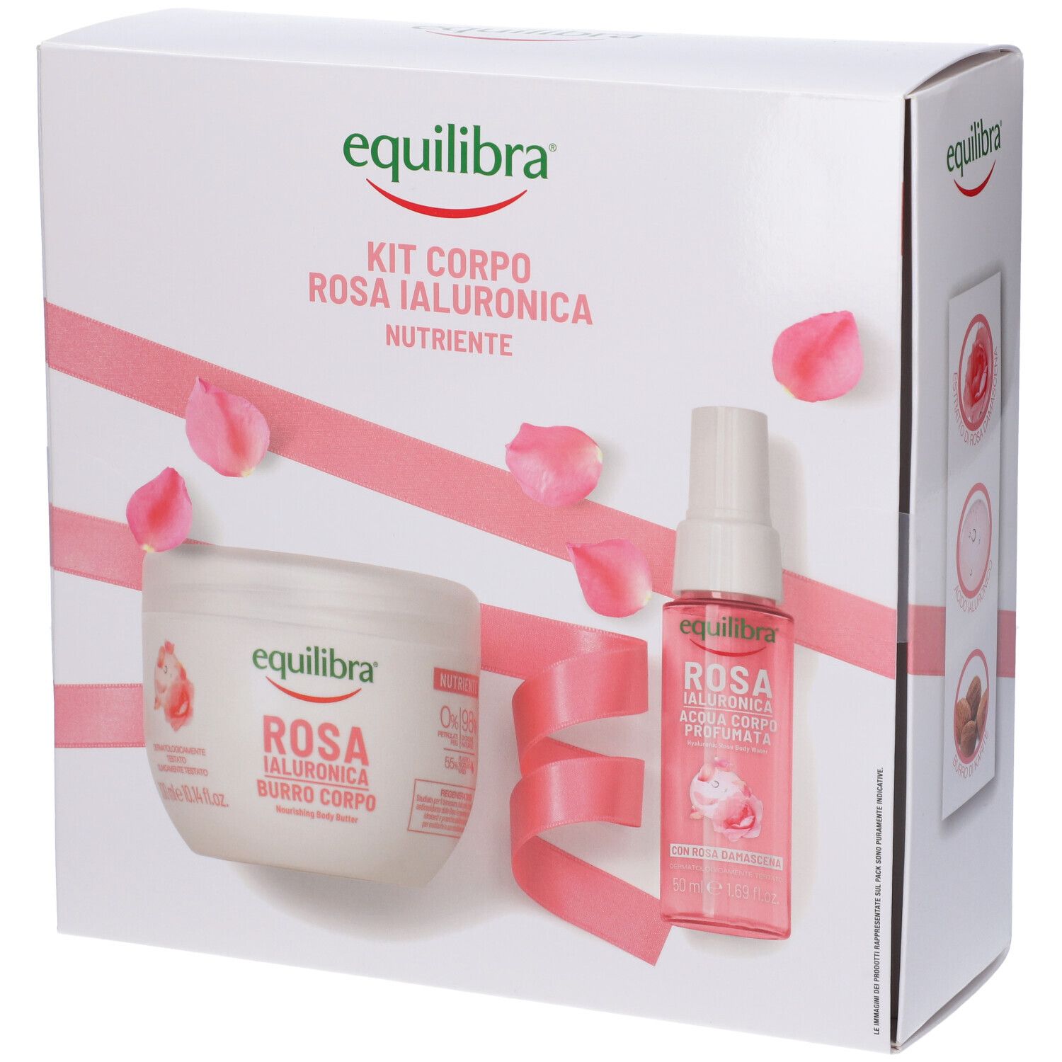 Equilibra Srl Rosa Equilibra Kit Corpo Ialuronica - Immagine 3