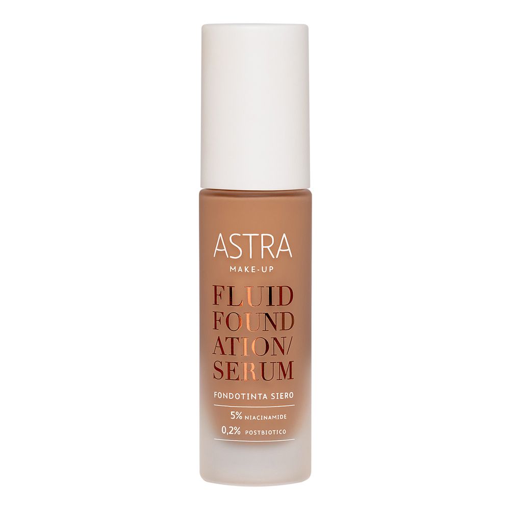 ASTRA Make-UP Fluid Foundation Serum - Fondotinta Siero Multifunzionale Tonalità 06