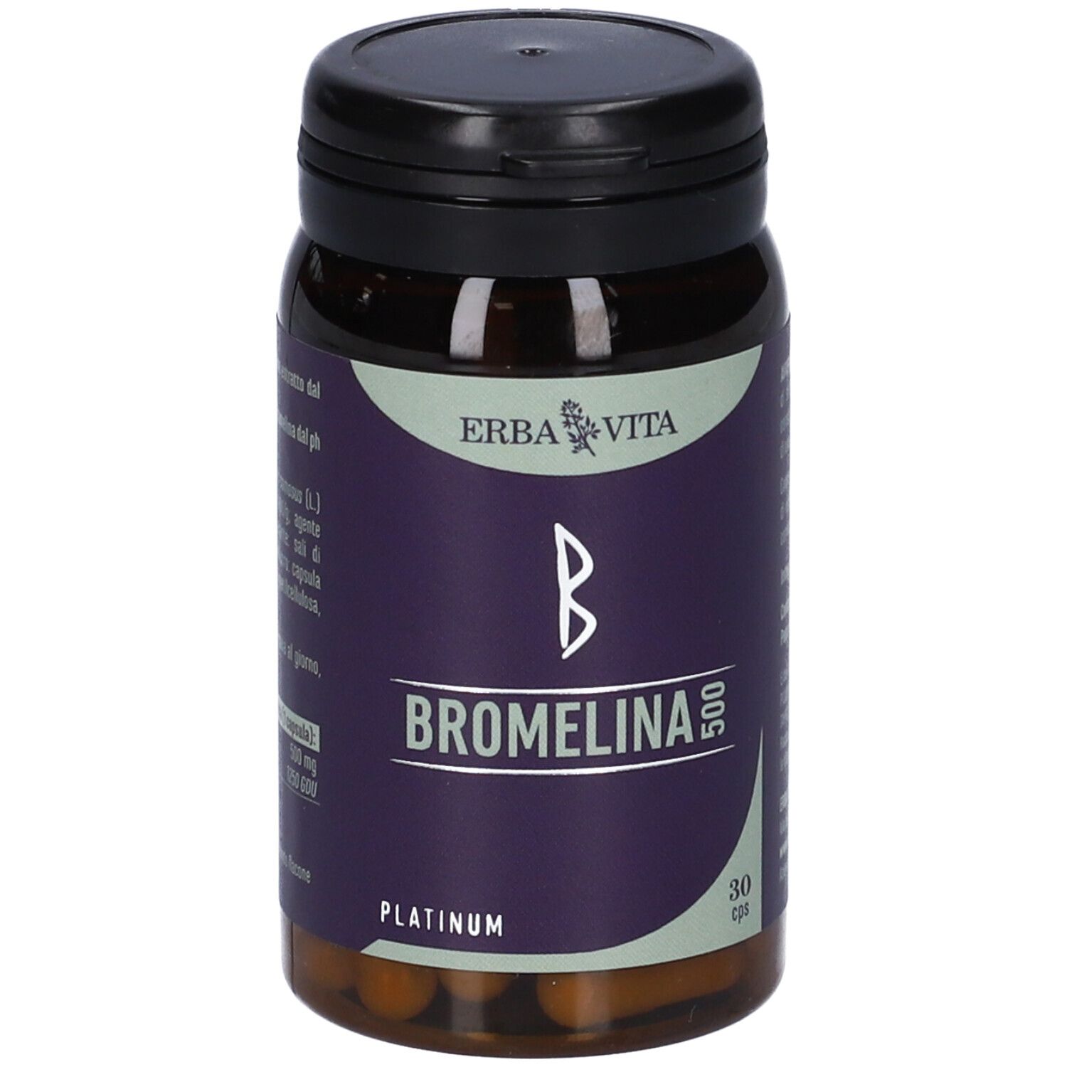 Erba Vita Integratore Bromelina 500 Gastroresistente, 30 Capsule - Immagine 6