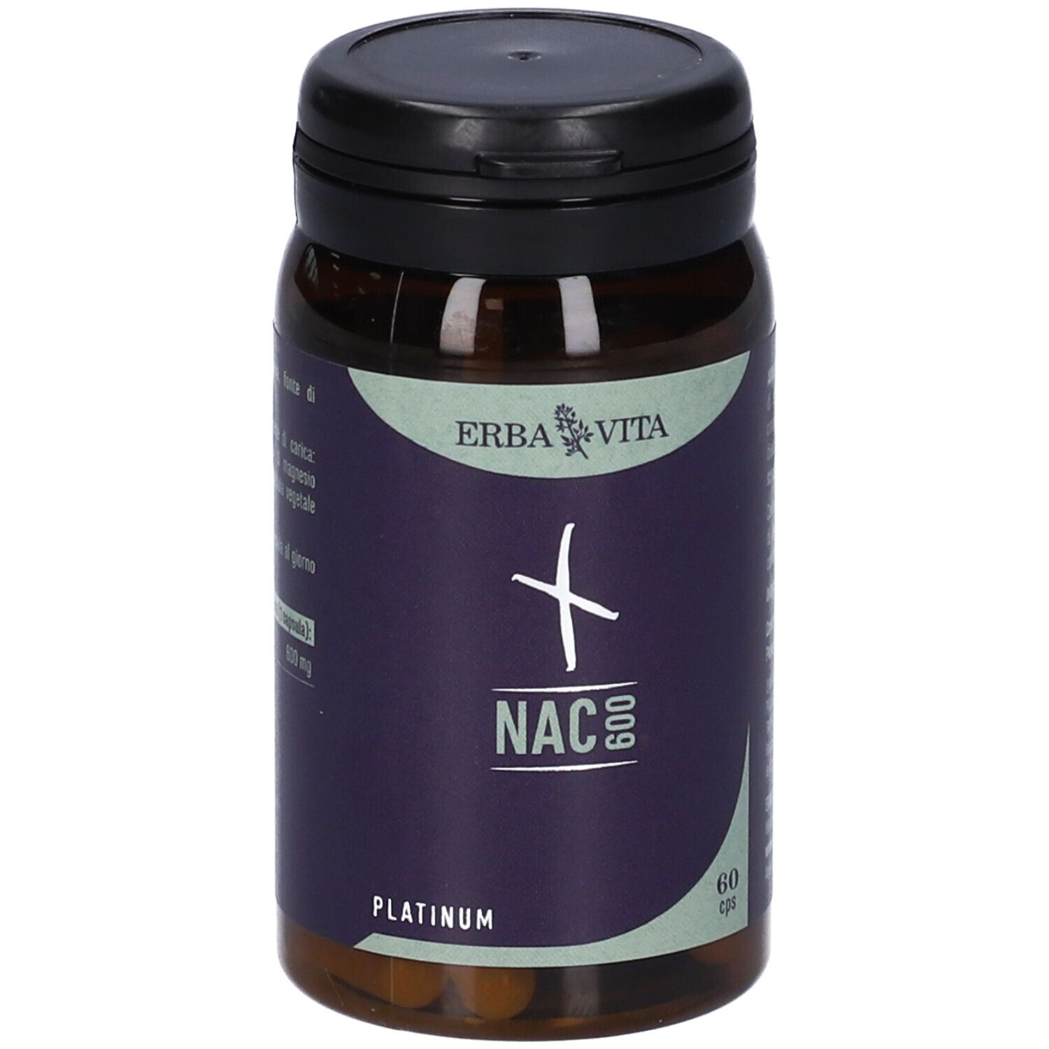 Nac 600 - Integratore per le vie respiratorie 60 Capsule - Immagine 6