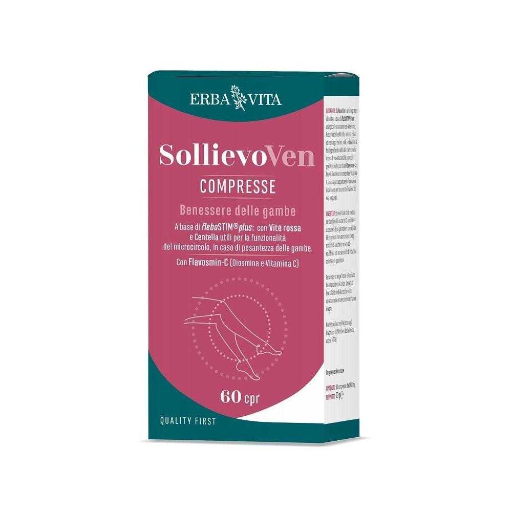 Erba Vita Sollievo Ven Compresse
