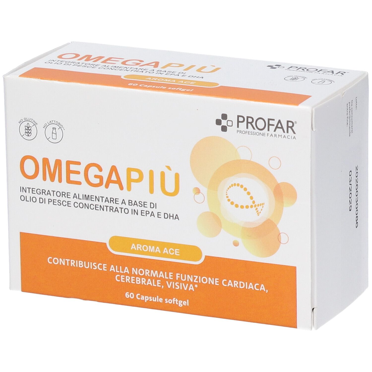 Profar Omega Piu' Softgel Blister