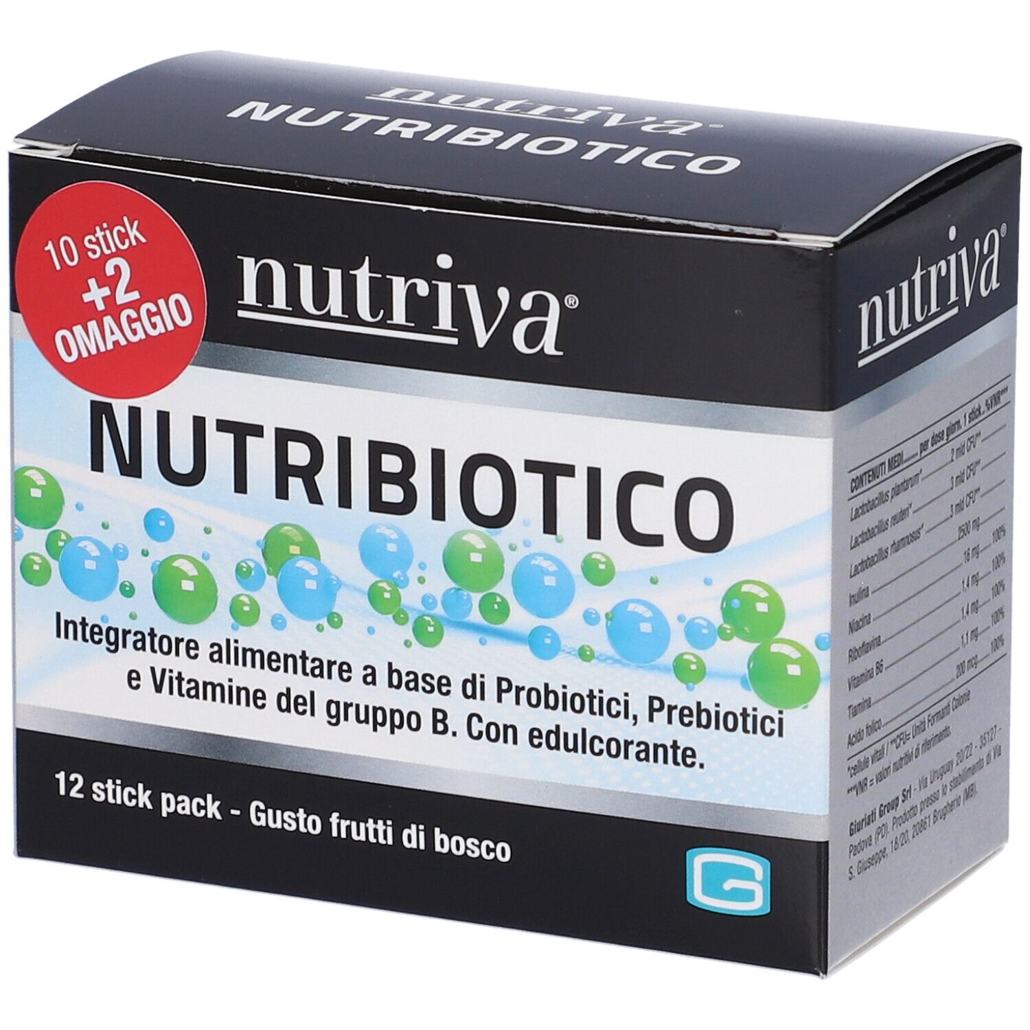 Nutriva Nutribiotico 12 Stick Pack