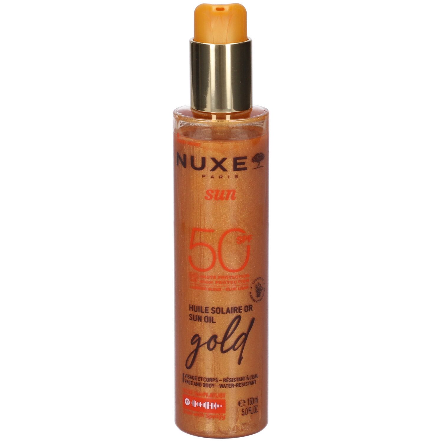 NUXE SUN Olio Solare Dorato Alta Protezione SPF50