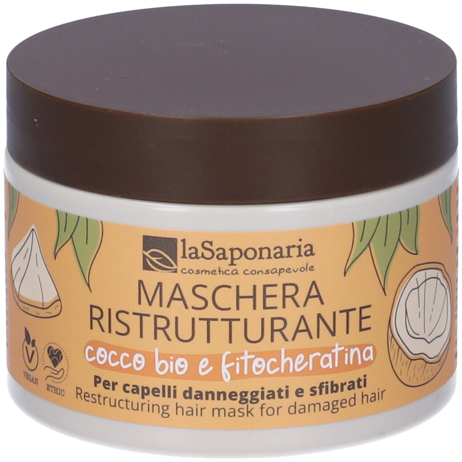 Maschera capelli ristrutturante- Risparmia il 10% con il codice: saponaria0926