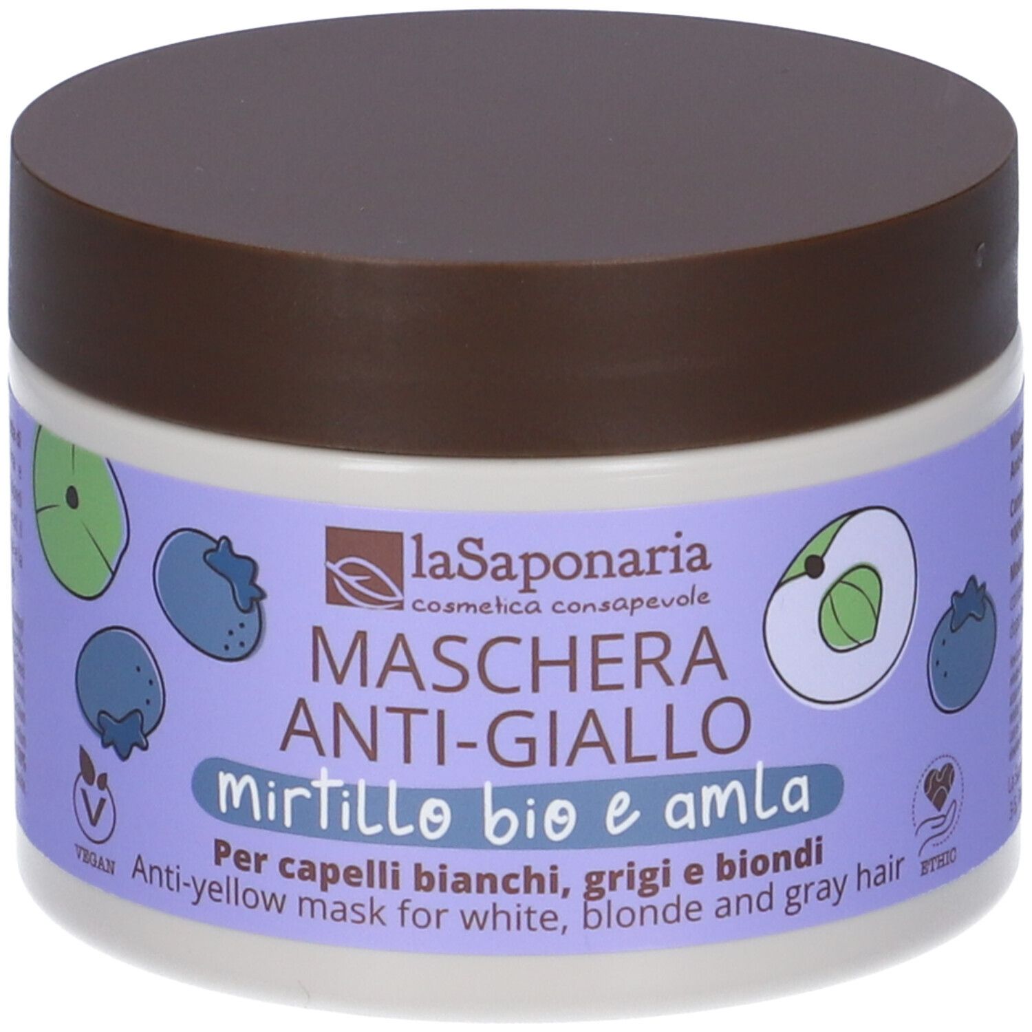 Maschera capelli anti-giallo