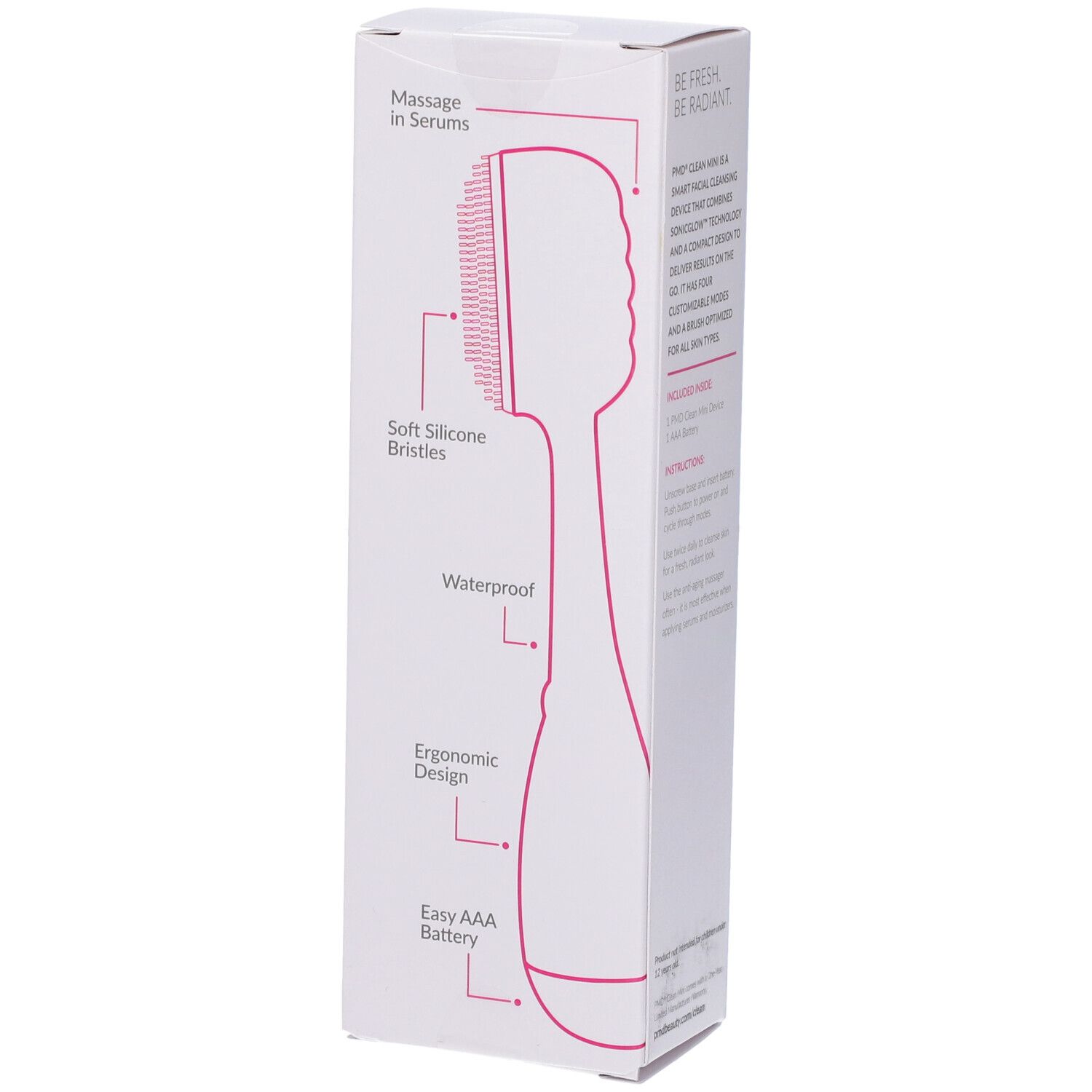 PMD Clean Mini Dispositivo Sonico Colore Pink