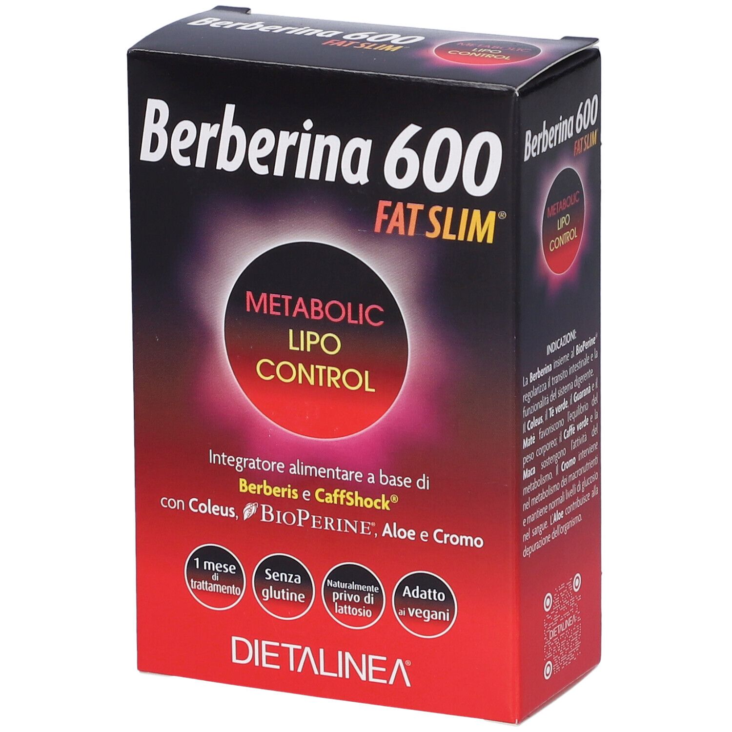 Gdp Dietalinea Berberina 600 Fat Slim Integratore Metabolismo E Controllo Del Peso 60 Compresse - Immagine 13