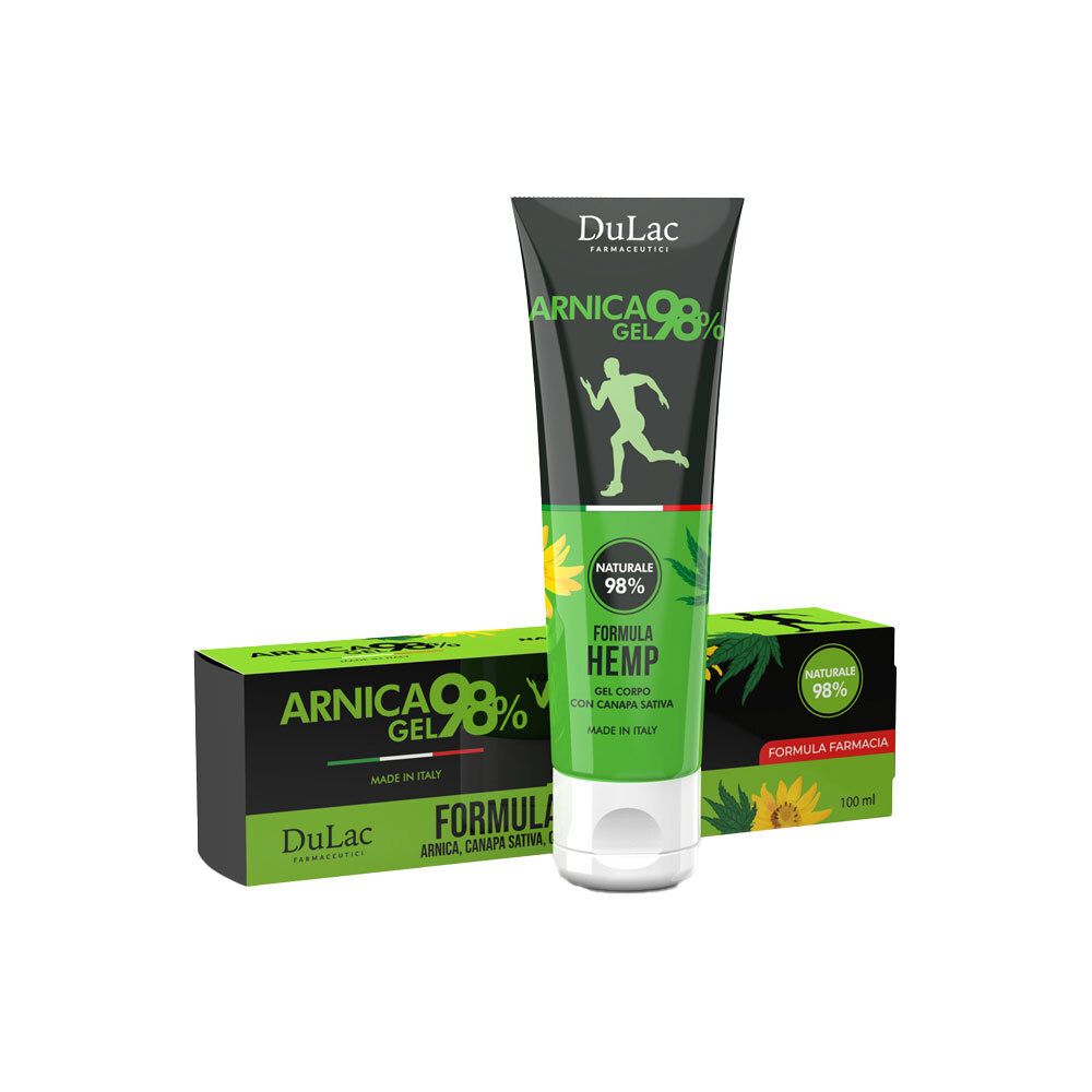 Dulac Arnica 98% Gel Corpo con Canapa Sativa