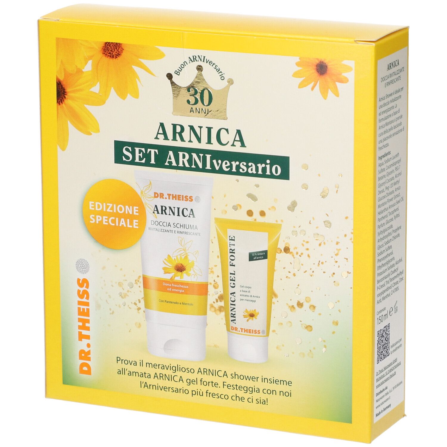 Dr. Theiss Set Arniversario Arnica Doccia Gel + Gel Forte