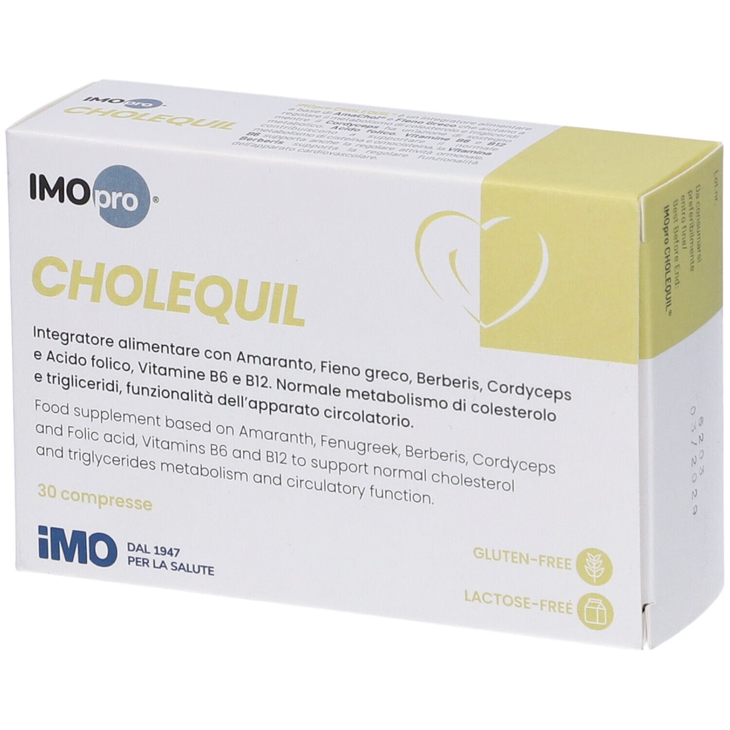 IMOPRO CHOLEQUIL NF 30CPR - Immagine 4