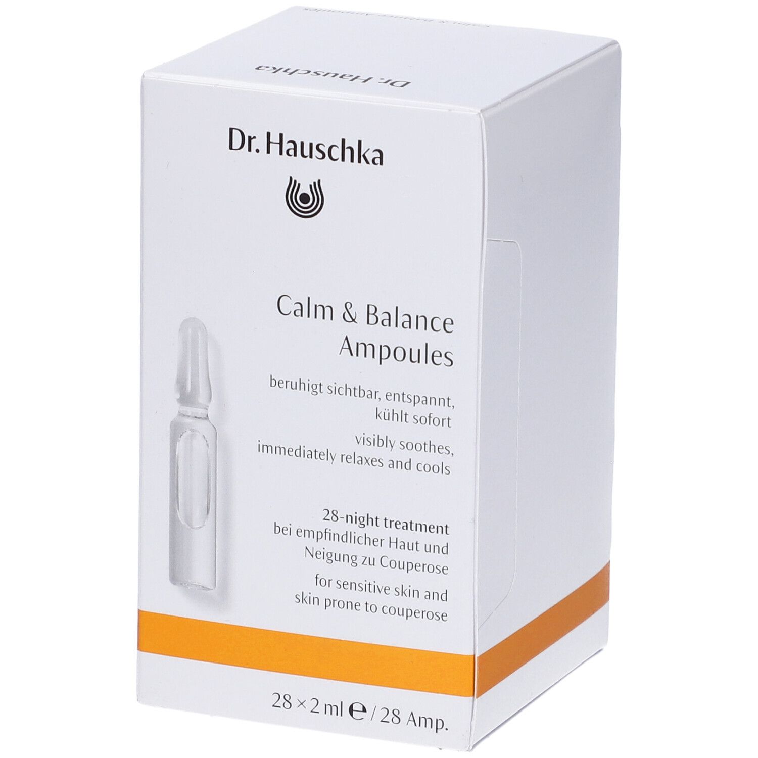 Dr. Hauschka Calm & Balance Mini Fiale Viso 28 Pezzi