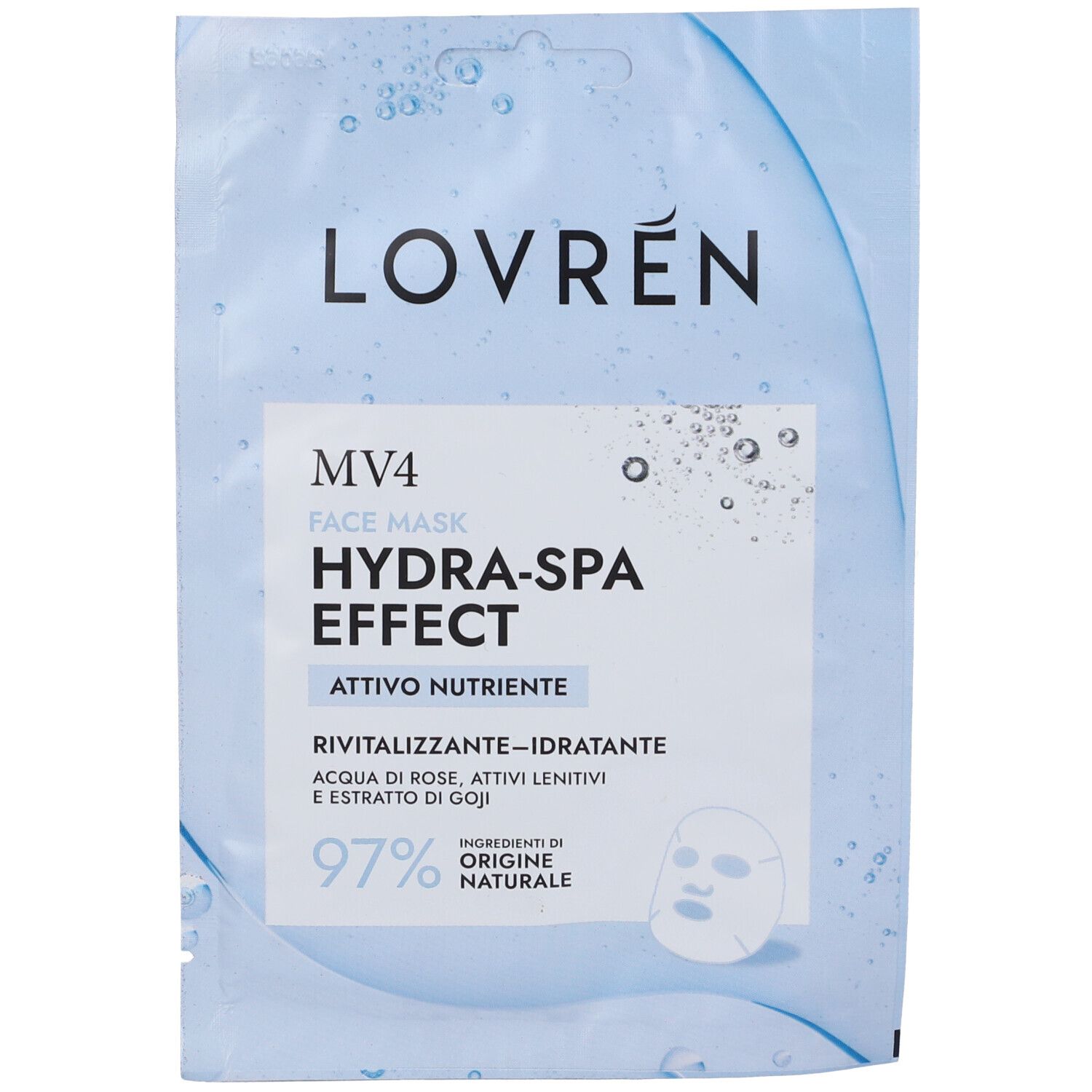 Lovren MV4 Hydra-Spa Effect Maschera Viso Nutriente