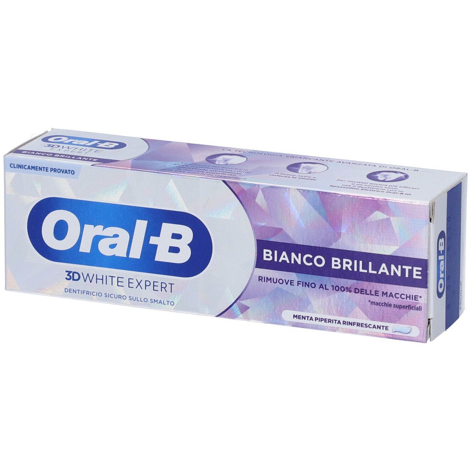 Oral-B 3D White Expert Bianco Brillante Dentifricio