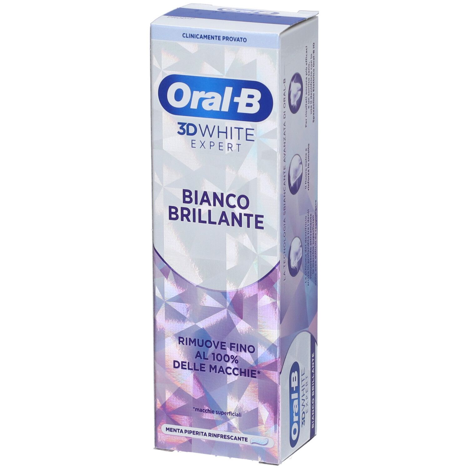 Oral-B 3D White Expert Bianco Brillante Zahnpastapaket. Klinisch getestet.