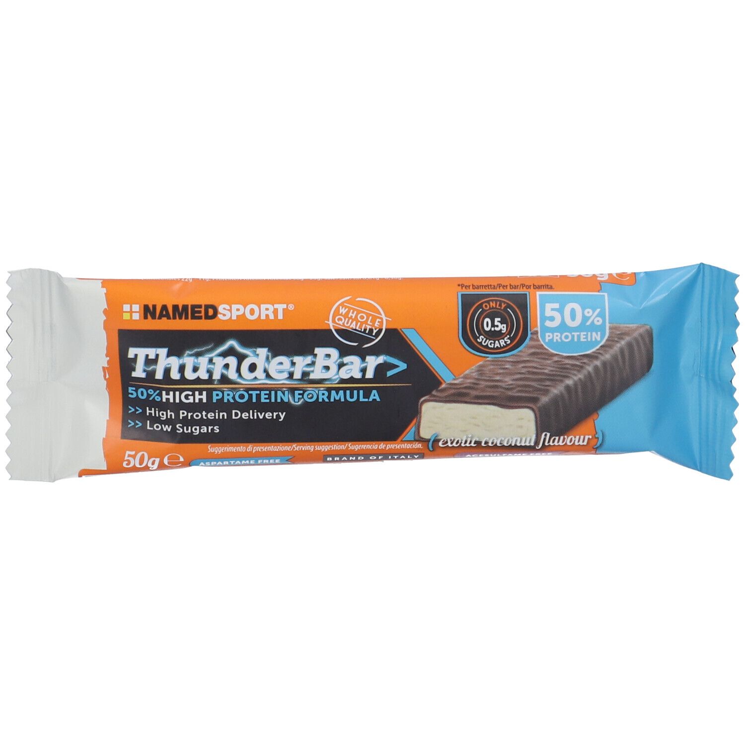 Named Sport Thunderbar Barretta Gusto Exotic Coconut - Risparmia Il 10% Con Codice: 10Named 50 G Snack