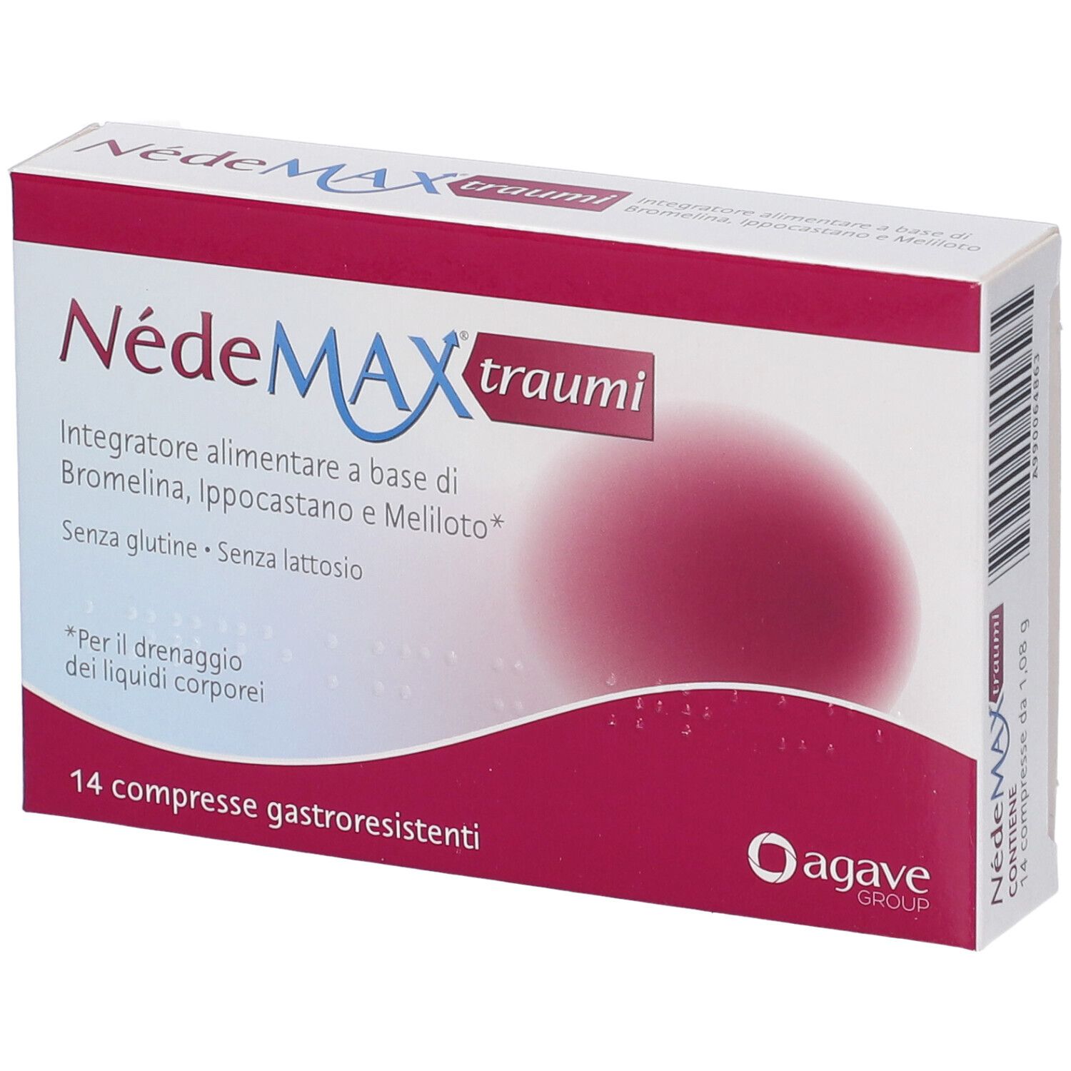 NEDEMAX Traumi 14 Compresse - Integratore per il drenaggio dei liquidi corporei - Immagine 4