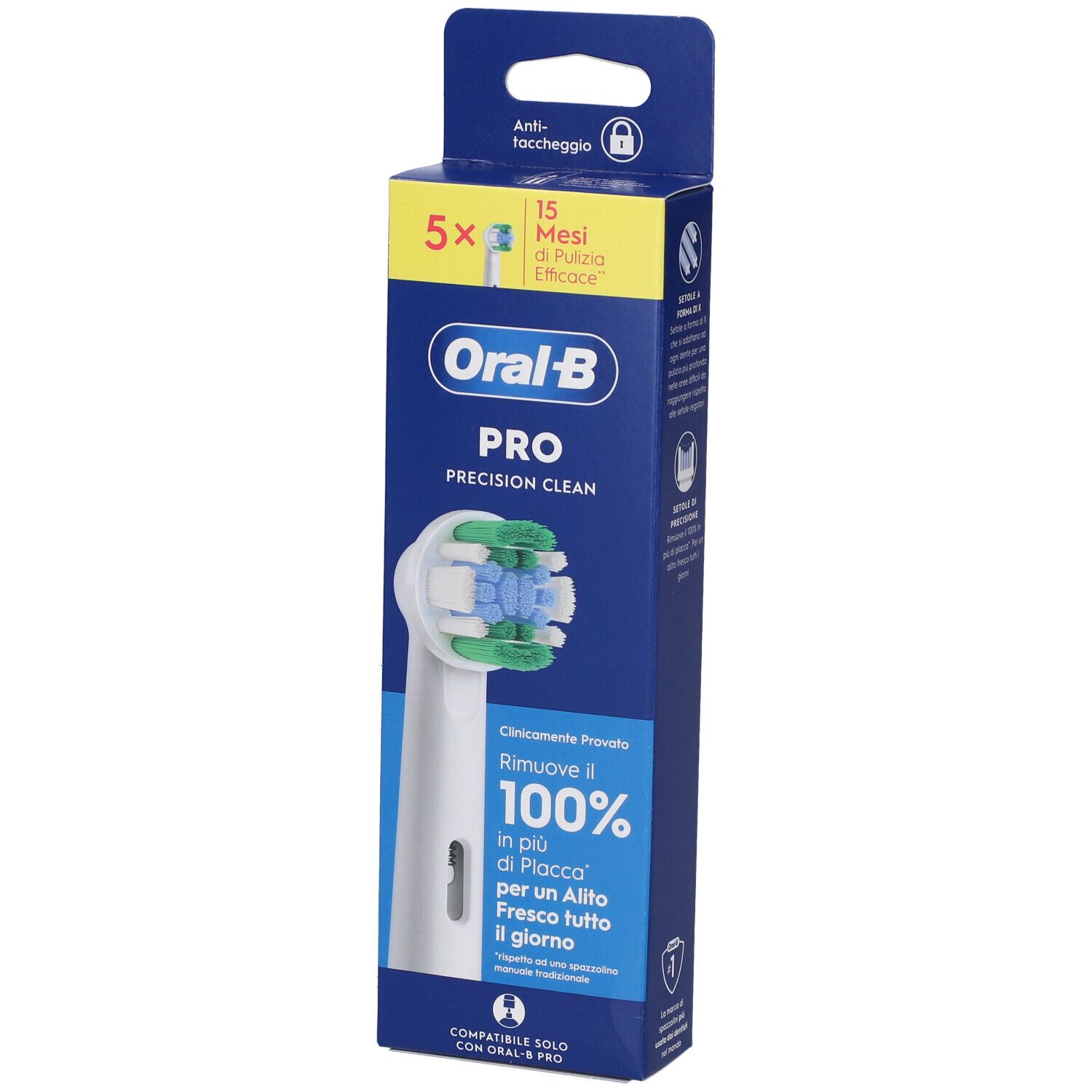 Procter & Gamble Srl Oral B New P/Clean X5 Refil Xf - Immagine 7