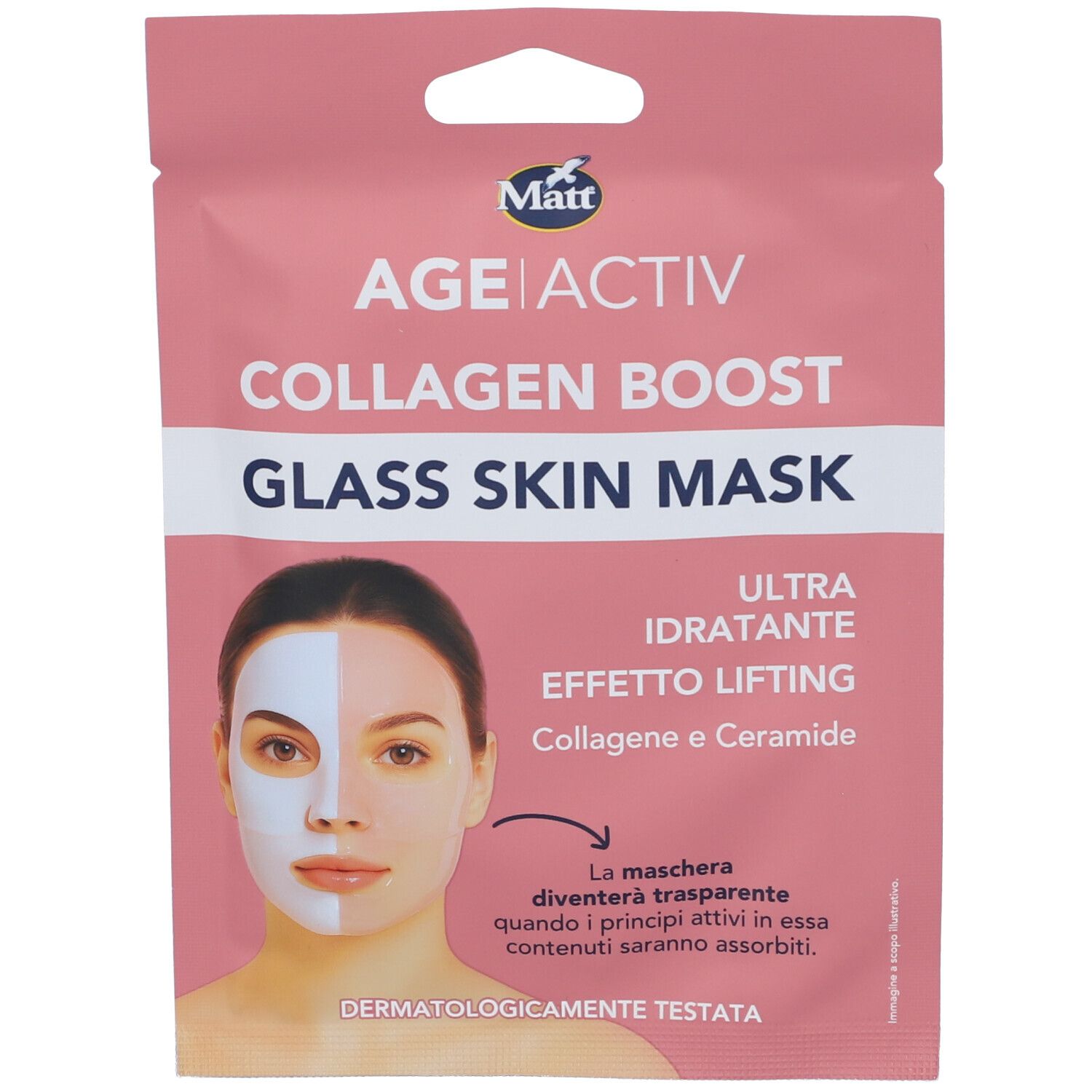 Matt Ageactive Glass Skin Mask Collagen Boost