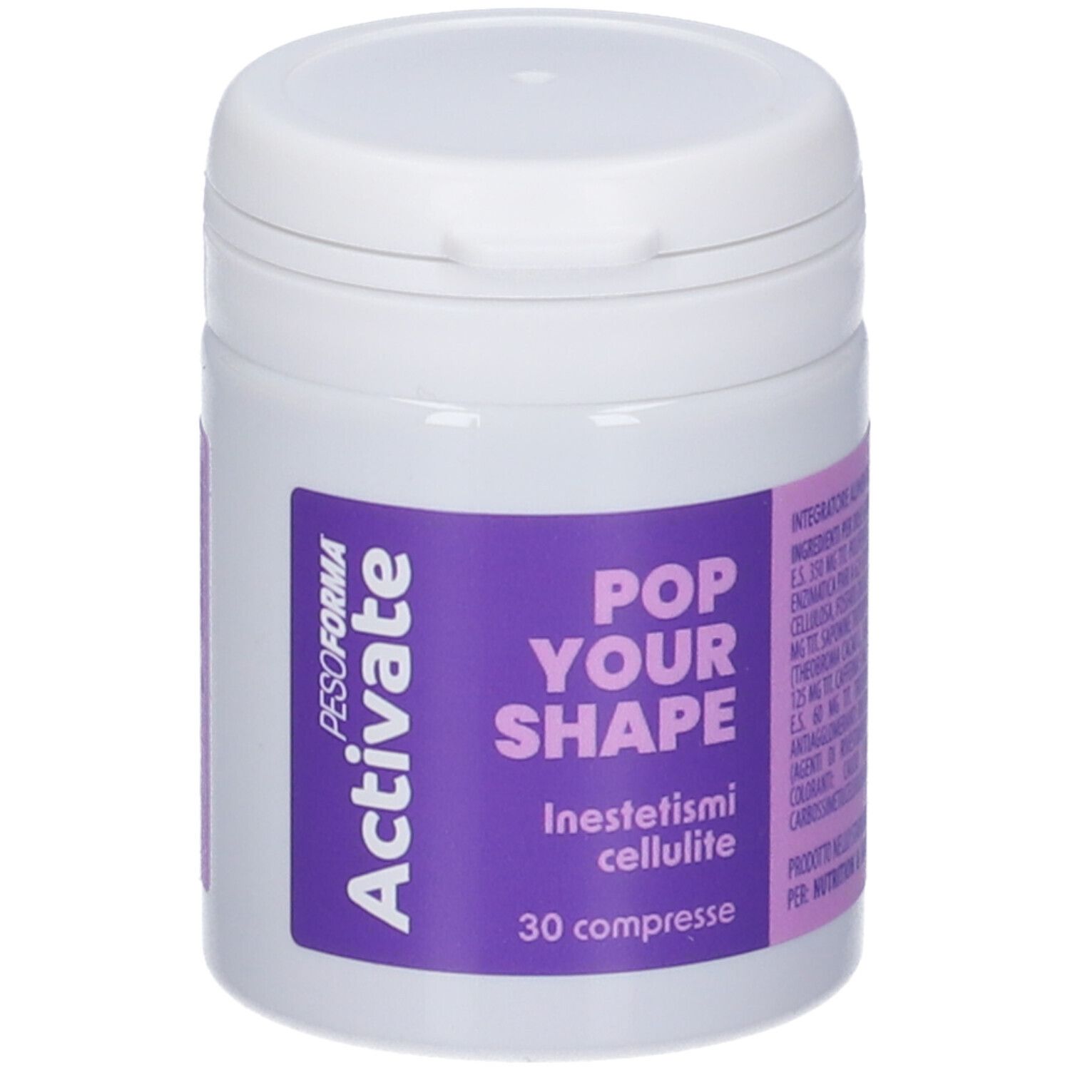 Pesoforma Activate Pop Your Shape Inestetismi Cellulite Compresse