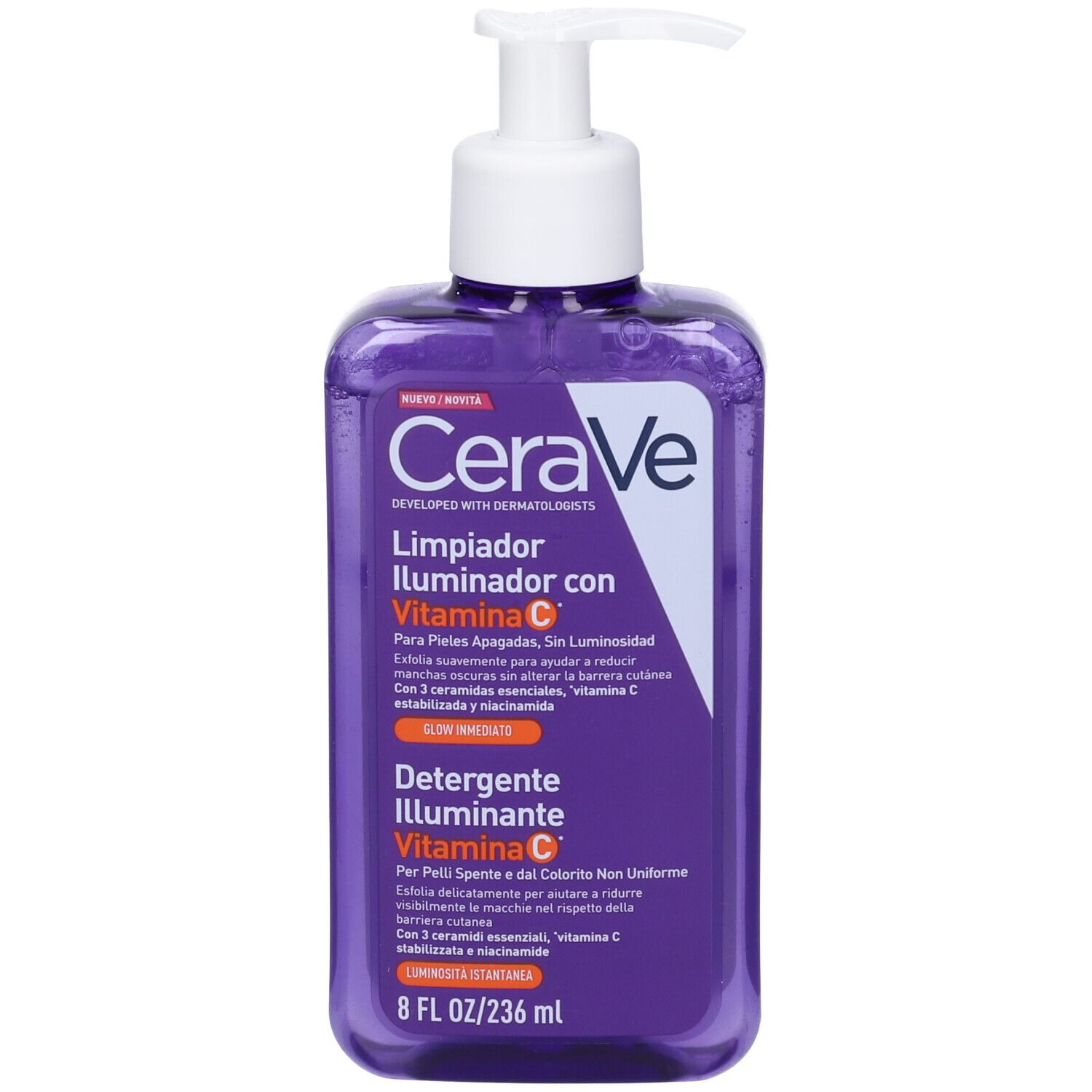 Cerave (L'oreal Italia Spa) Cve Deterg.ill.vit.c - Immagine 3