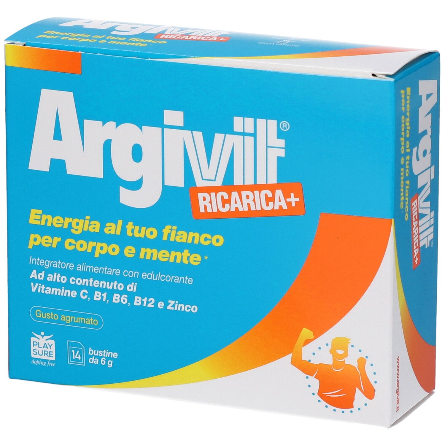 Argivit Ricarica+ Bustine Gusto Agrumato