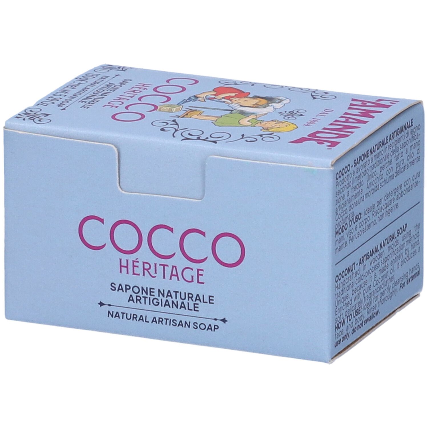 L'Amande Sapone Naturale Artigianale Cocco