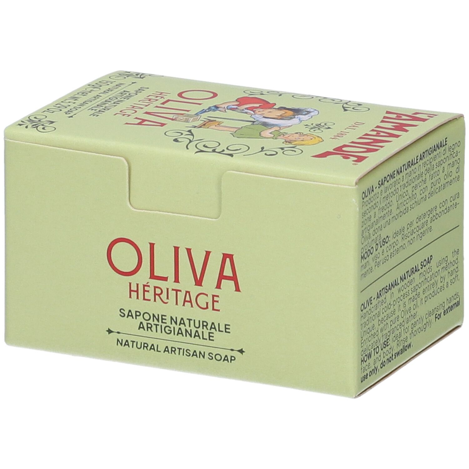L'Amande Sapone Naturale Artigianale Oliva