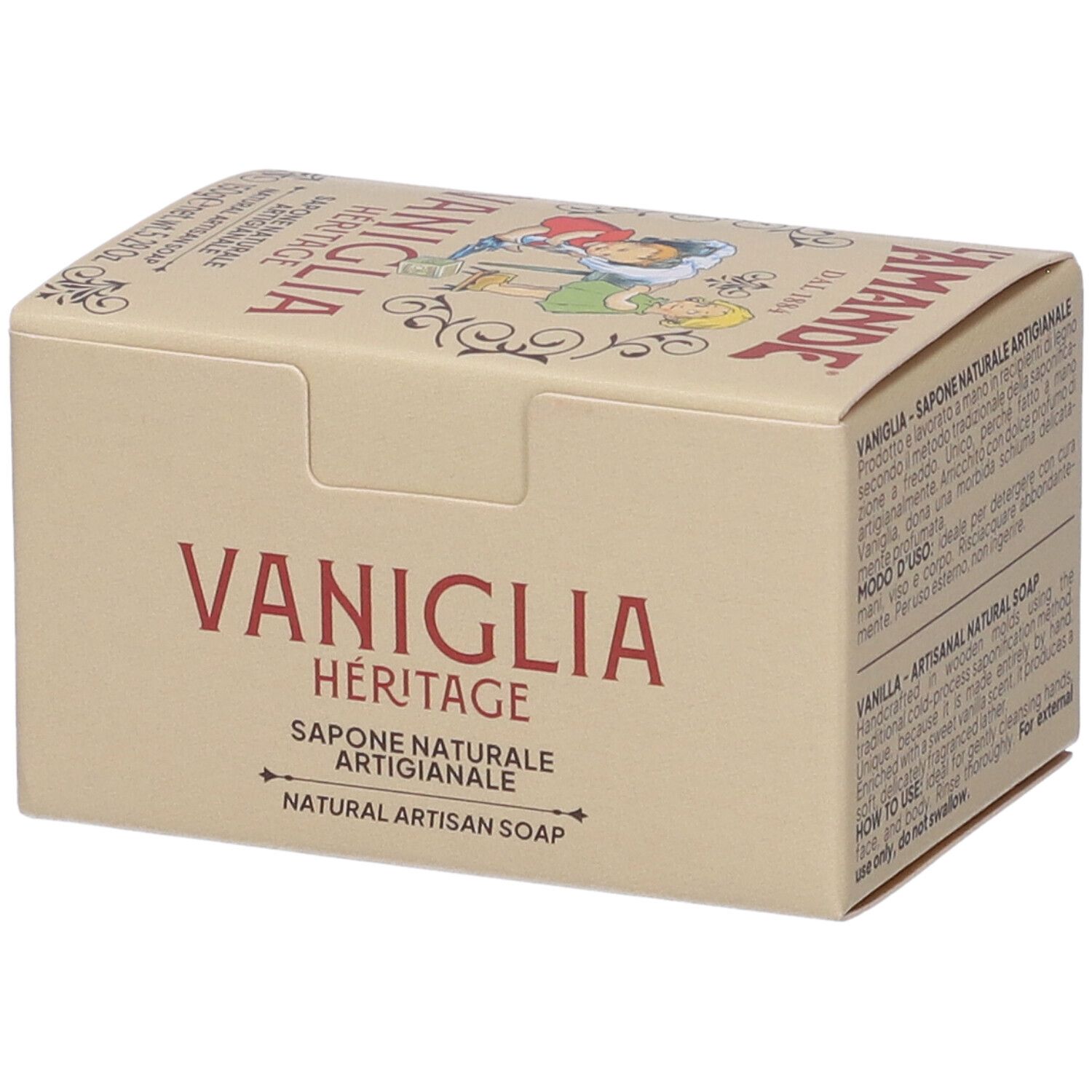 L'Amande Sapone Naturale Artigianale Vaniglia