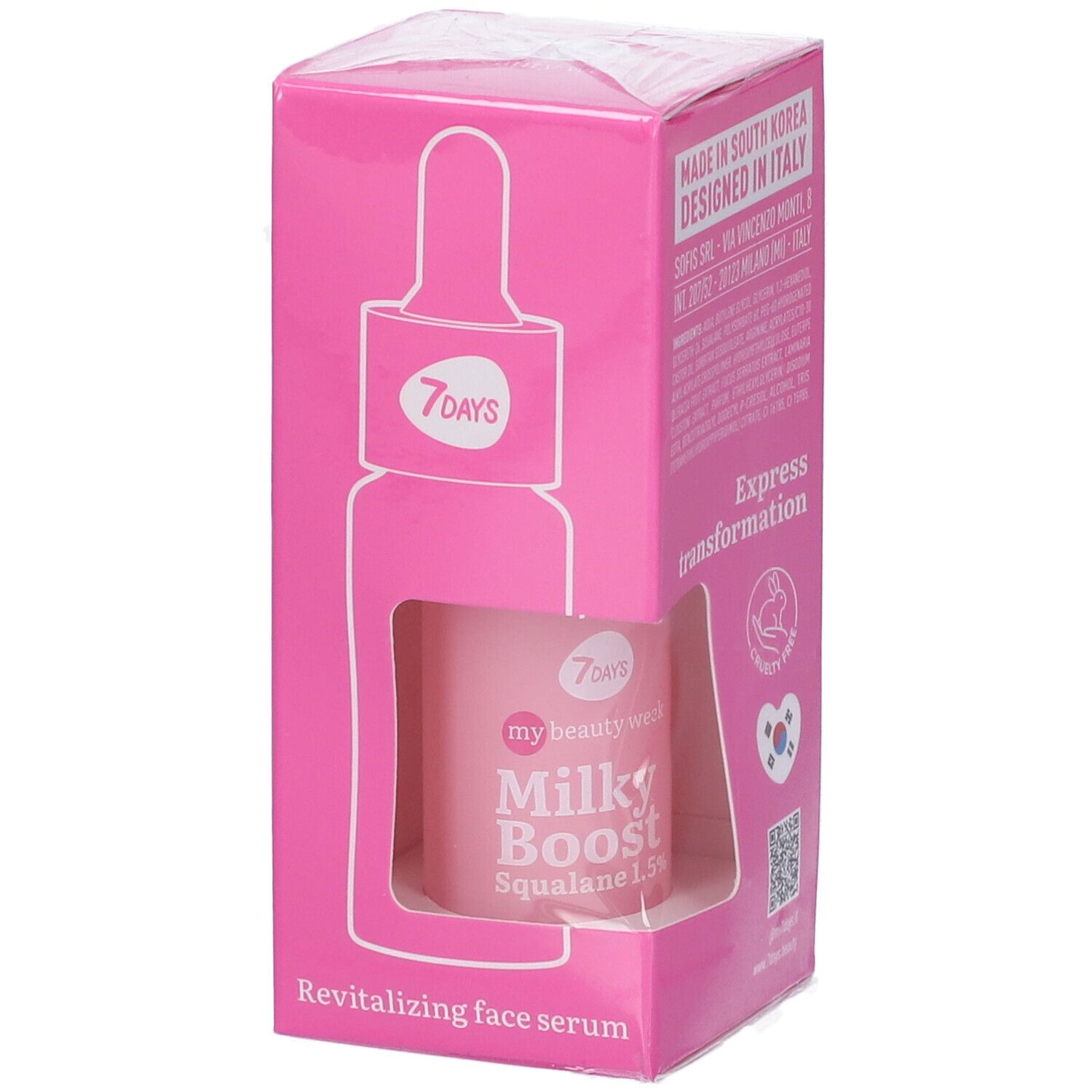 My Beauty Week Siero Viso Milky Boost Squalane Rivitalizzante 20 ml - Immagine 5